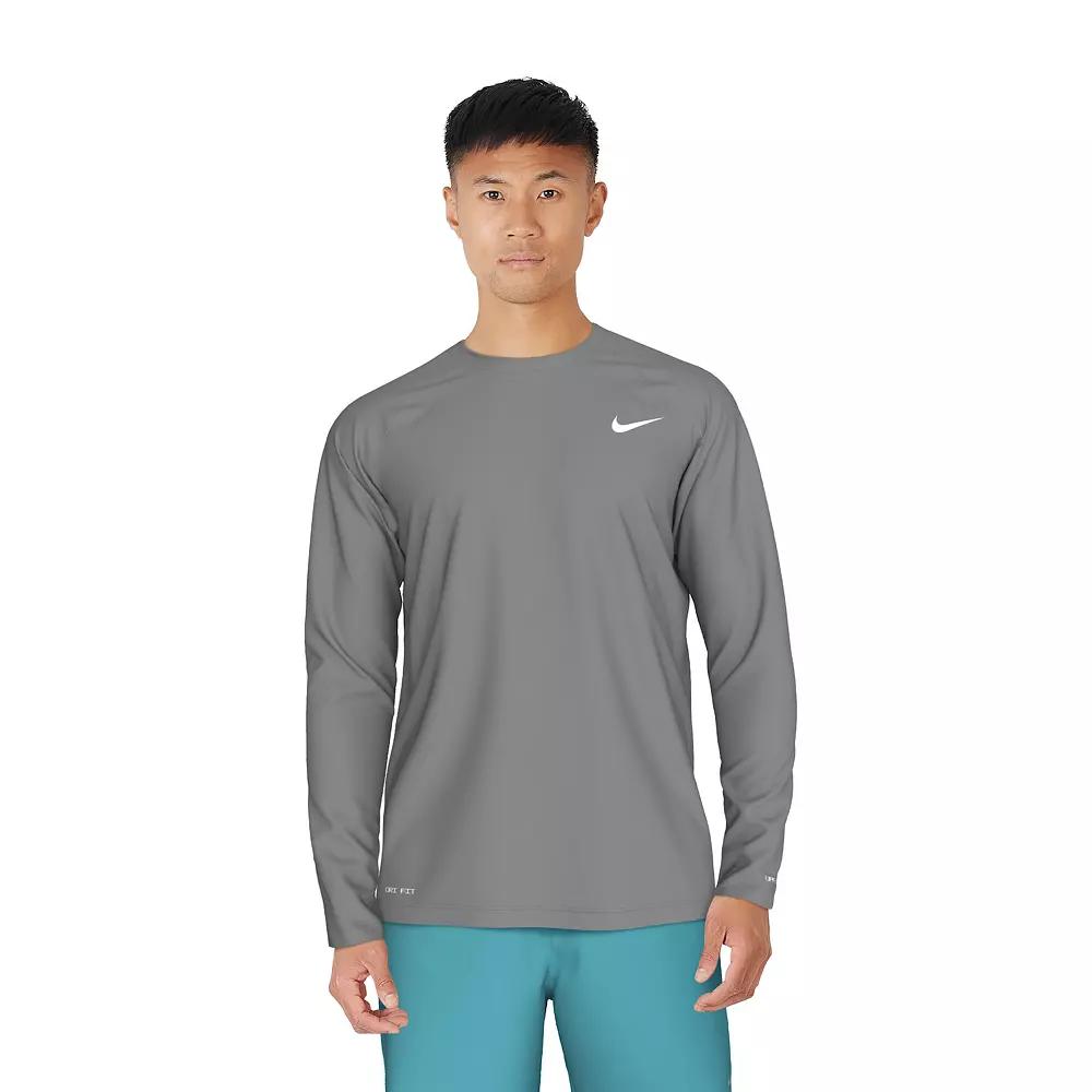 Mens Nike Dri-FIT UPF 40+ Hydroguard Long Sleeve Swim Tee Product Image