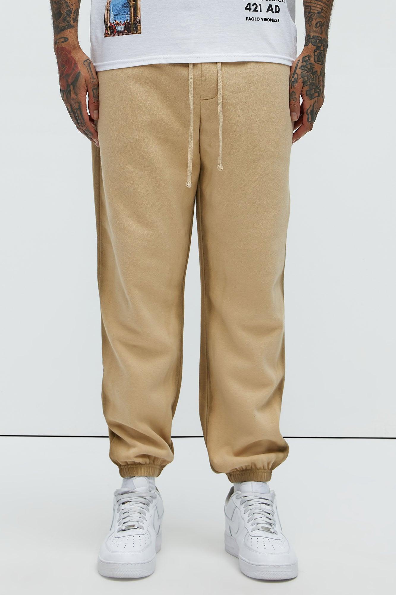 Raynor Tyson Dirty Wash Relaxed Jogger - Tan Product Image
