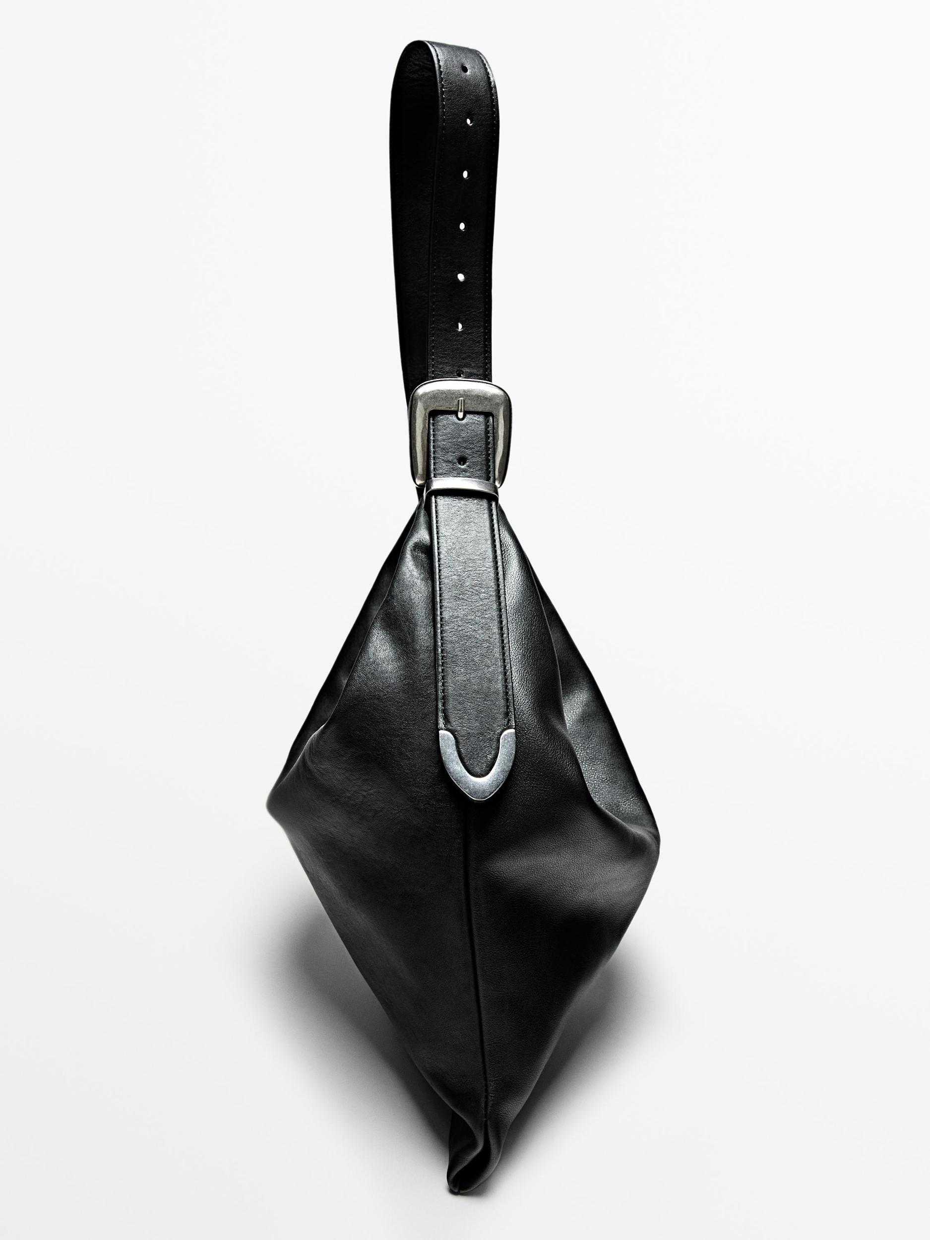 Nappa leather maxi bag Product Image