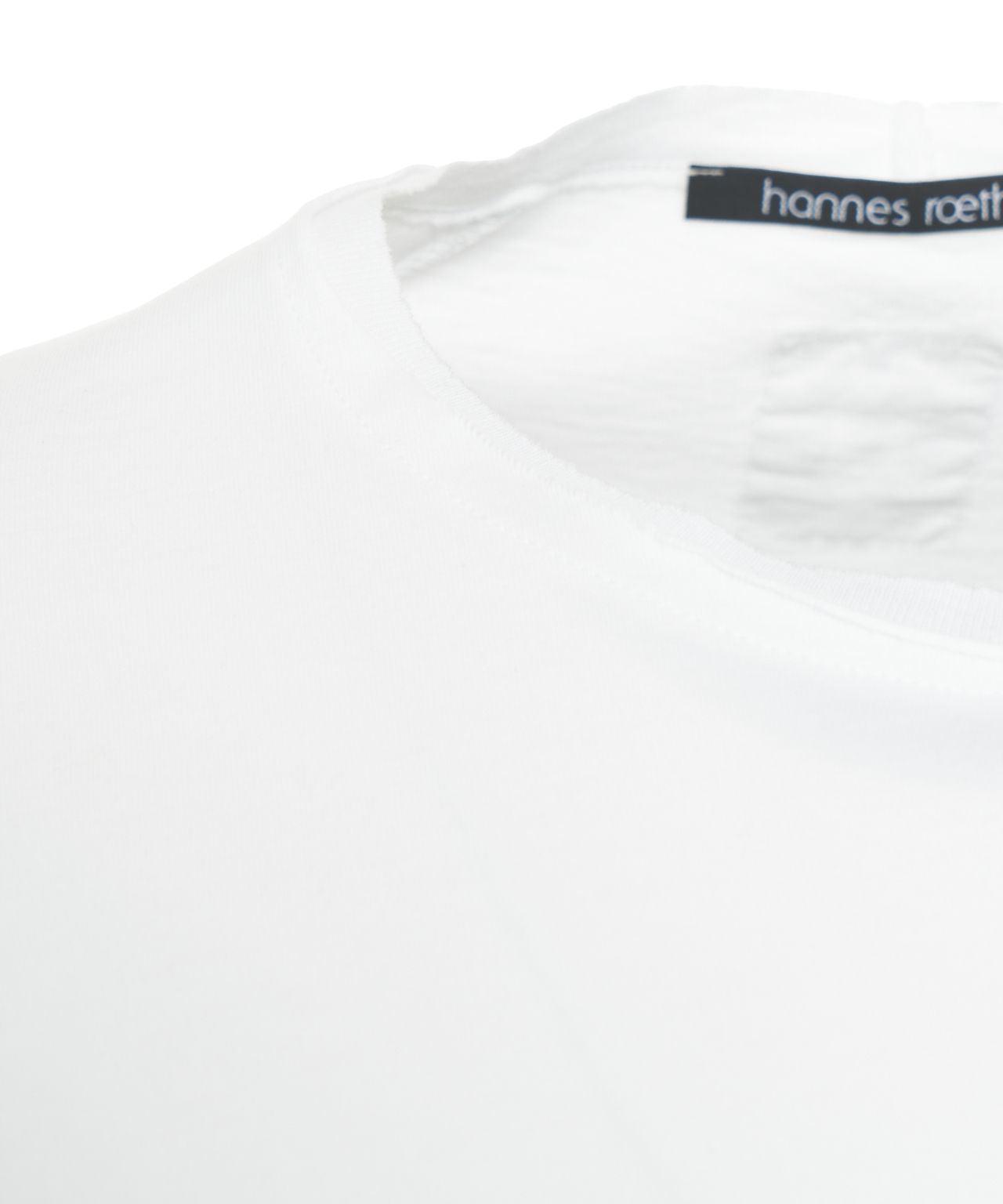 Long sleeve shirt with open edges Product Image