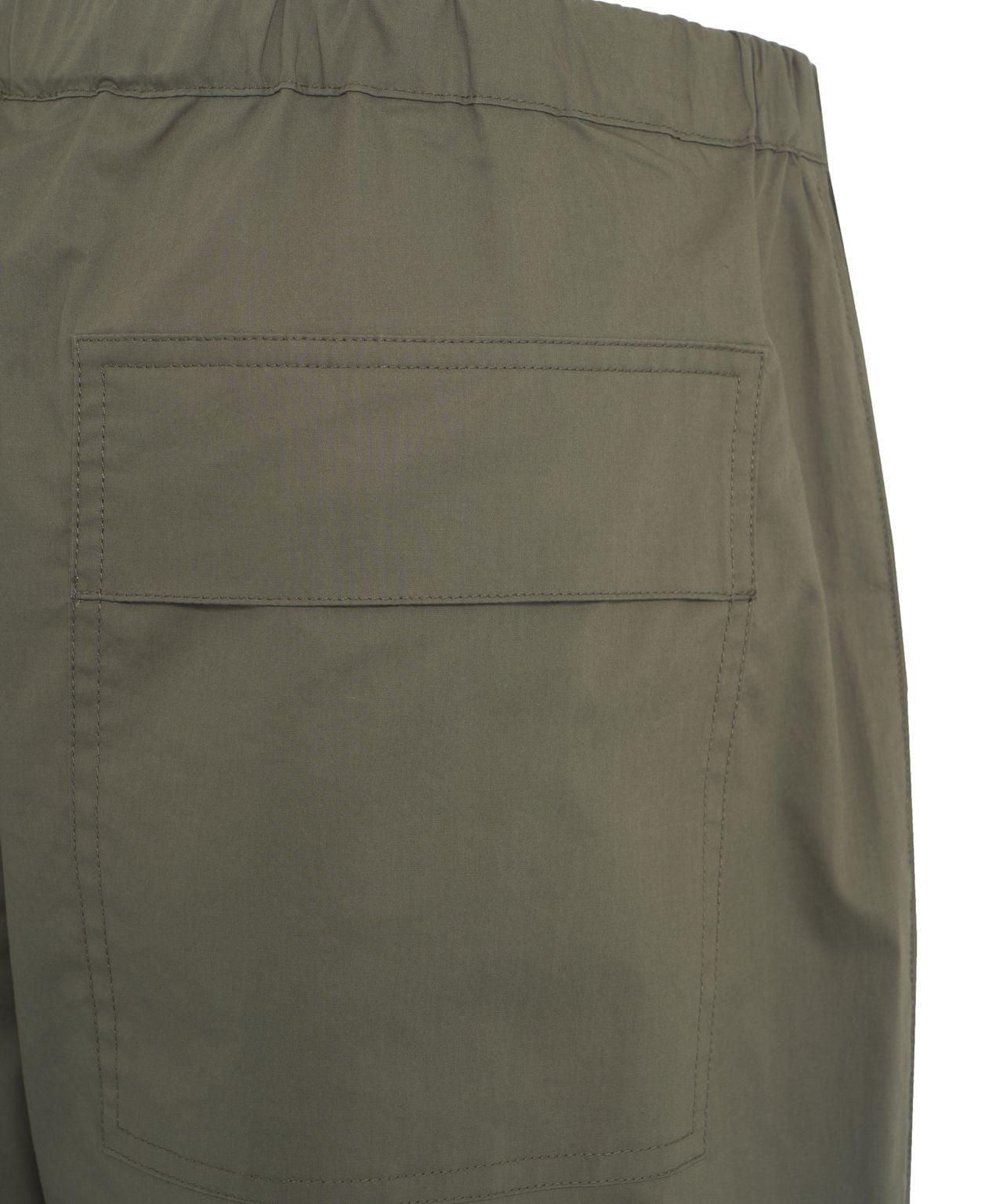 Wide leg pants with belt Product Image