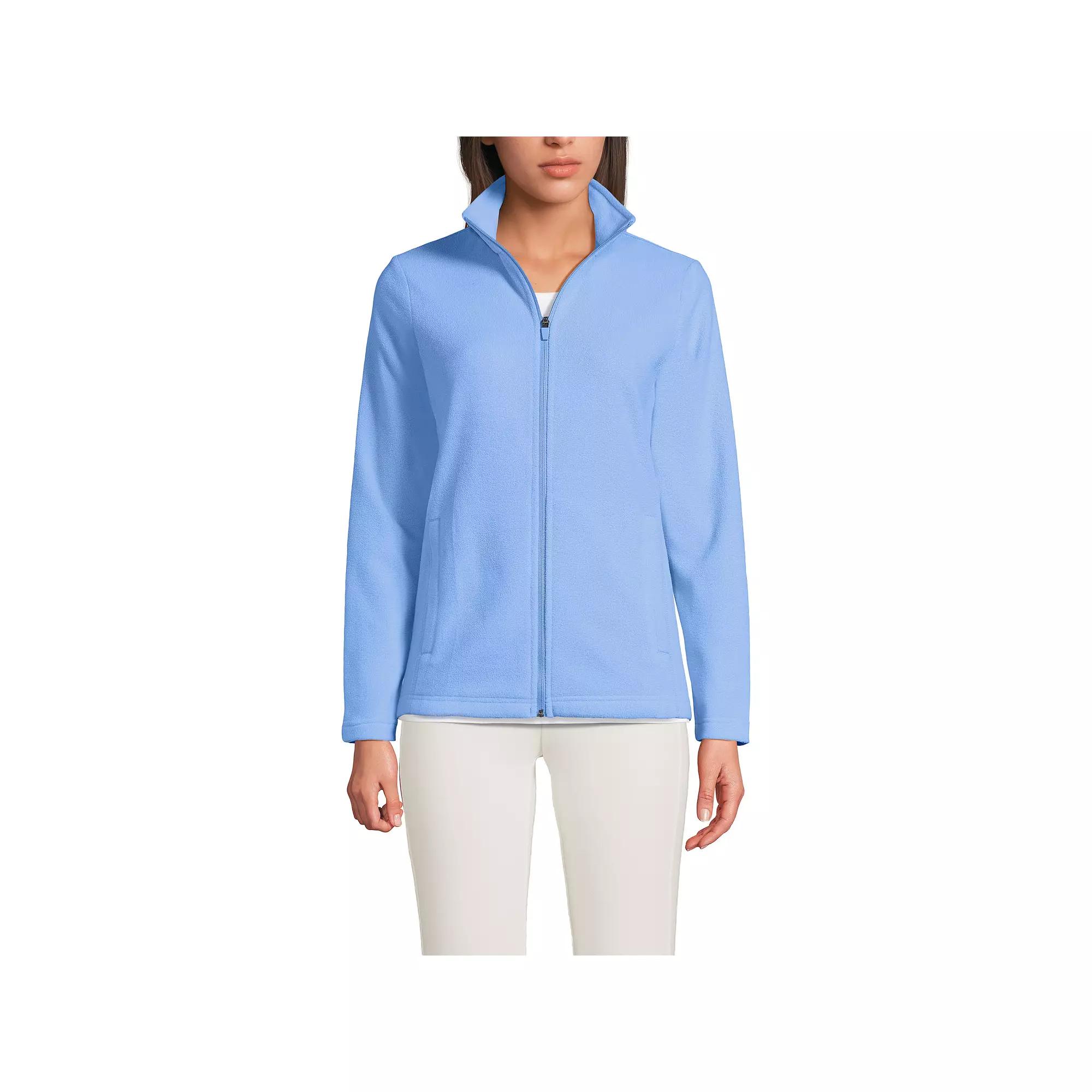 Petite Lands' End Full Zip Fleece Jacket, Women's,  Product Image