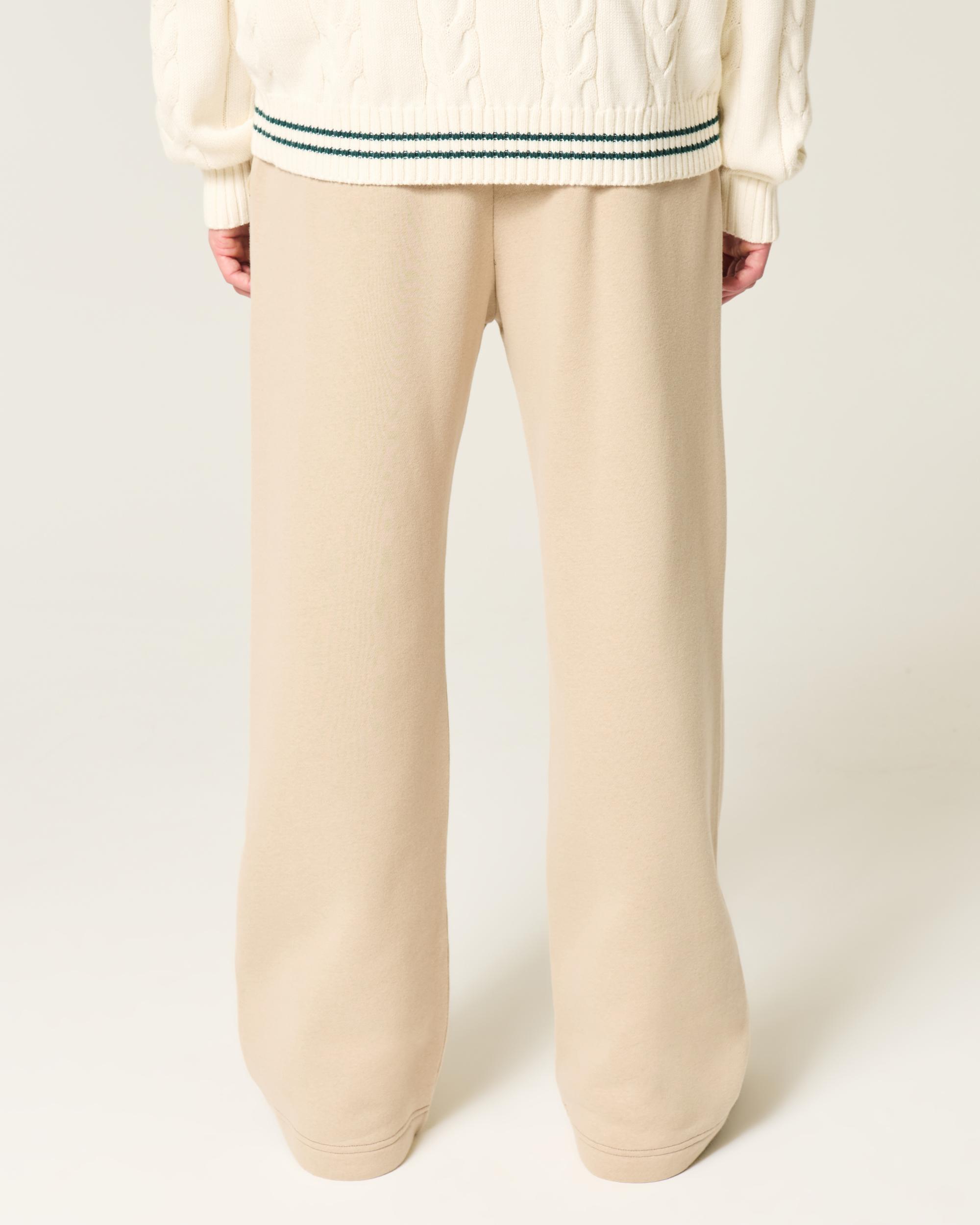 Applique Graphic Bootcut Sweatpants Product Image