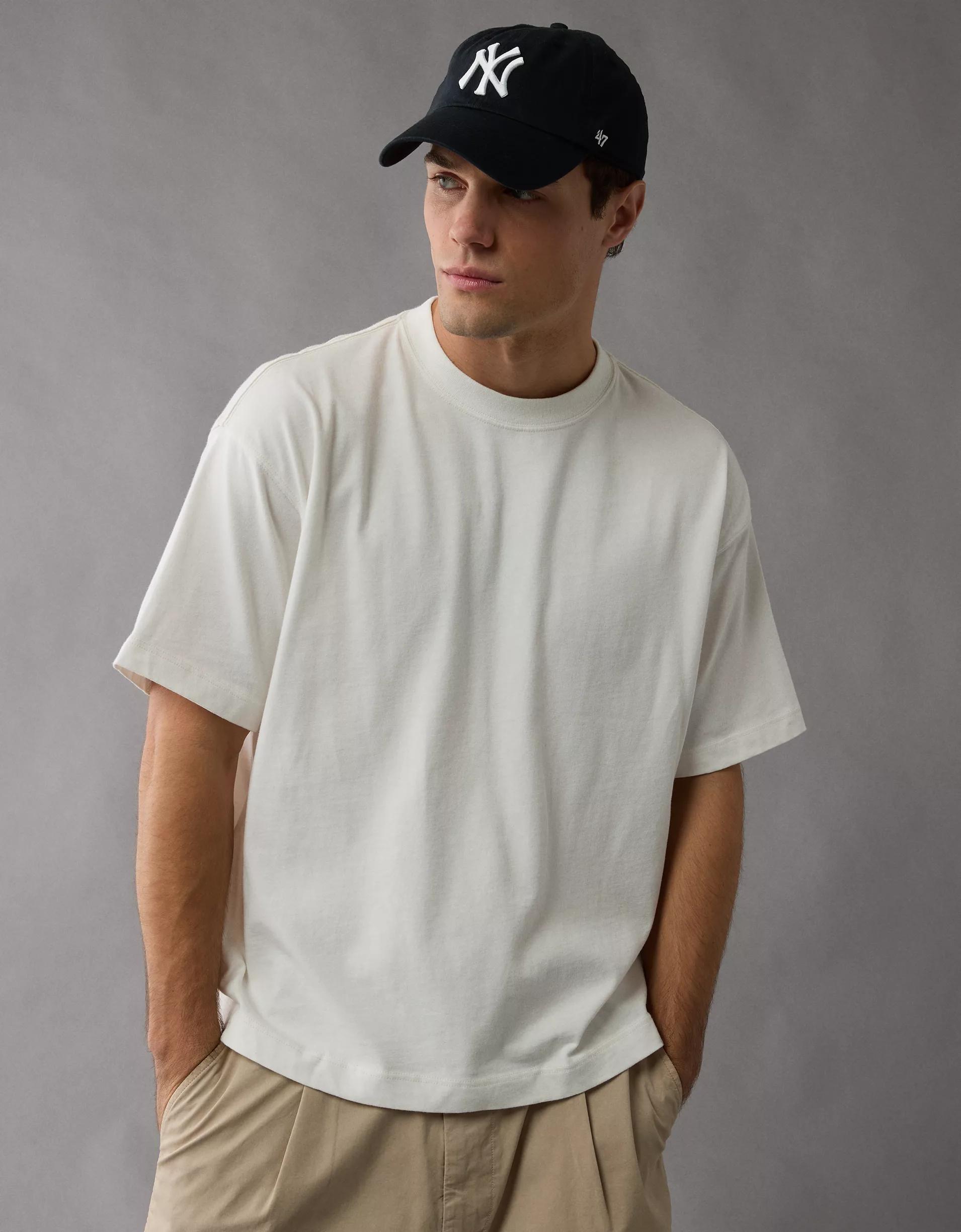AE Boxy Sueded Jersey T-Shirt Product Image