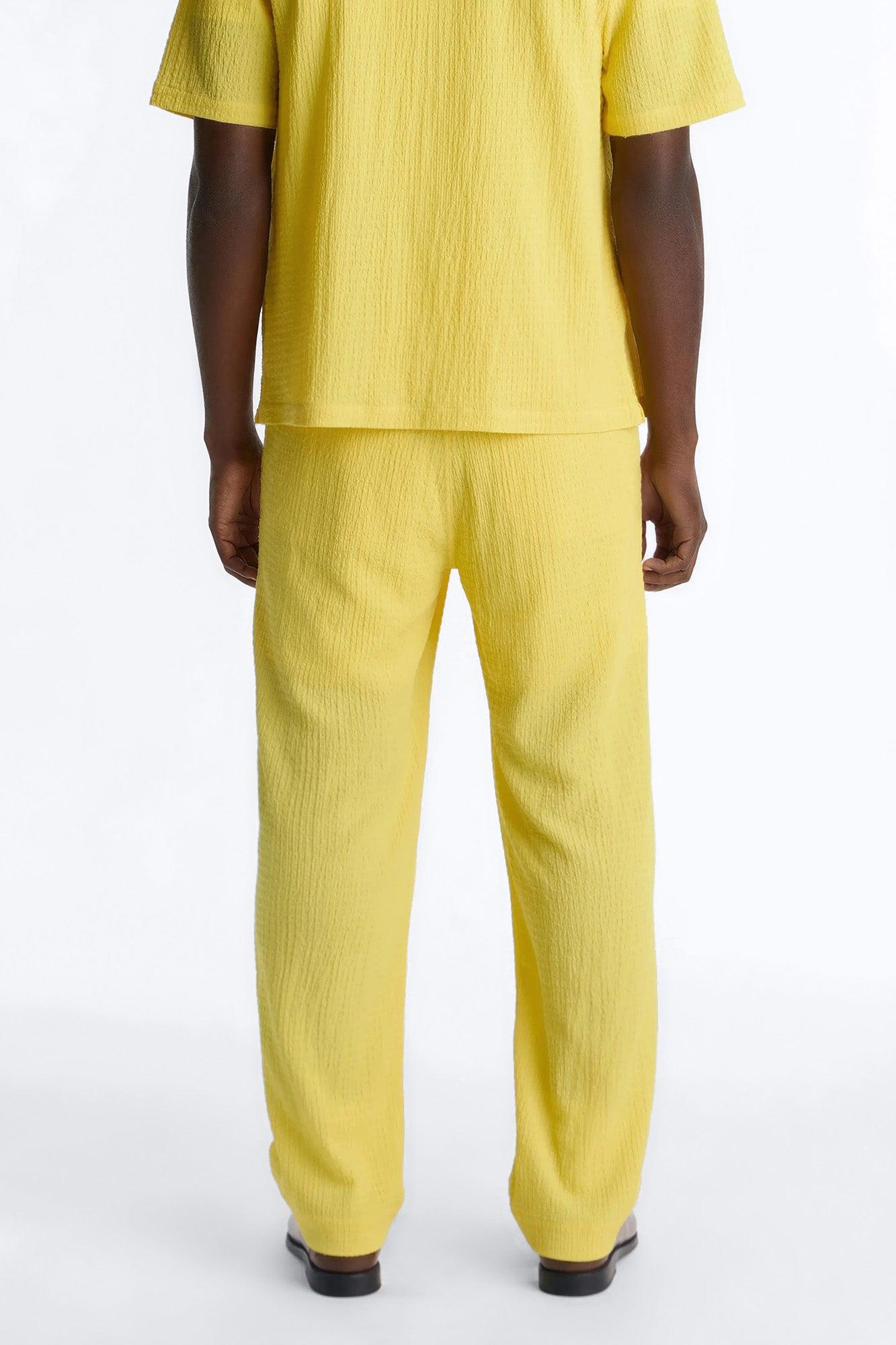 Straight Burton Pant - Yellow Male Product Image