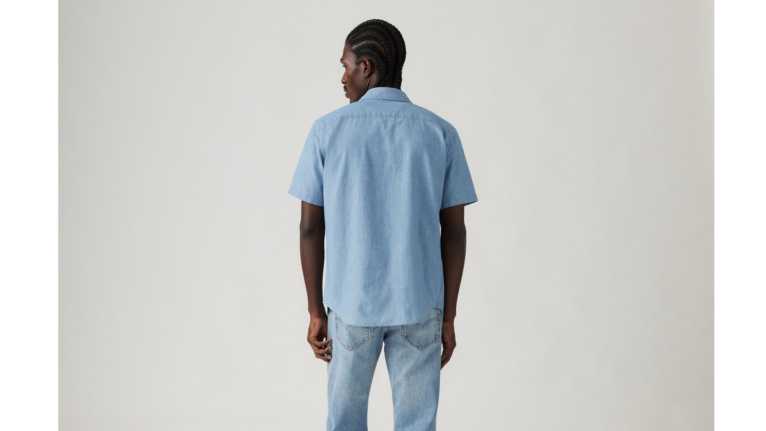 Short Sleeve Classic One Pocket Standard Fit Shirt Product Image