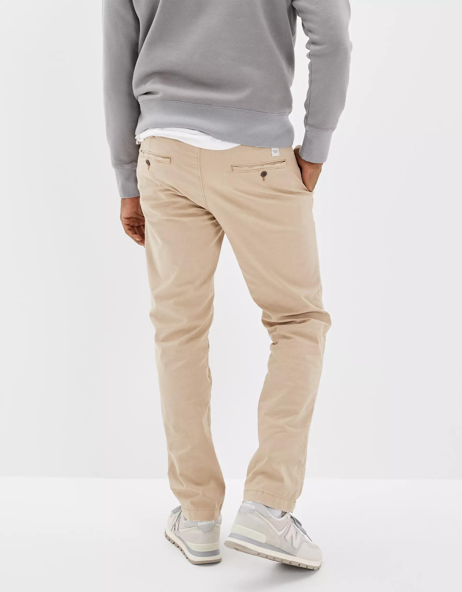AE Flex Original Straight Lived-In Khaki Pant Product Image