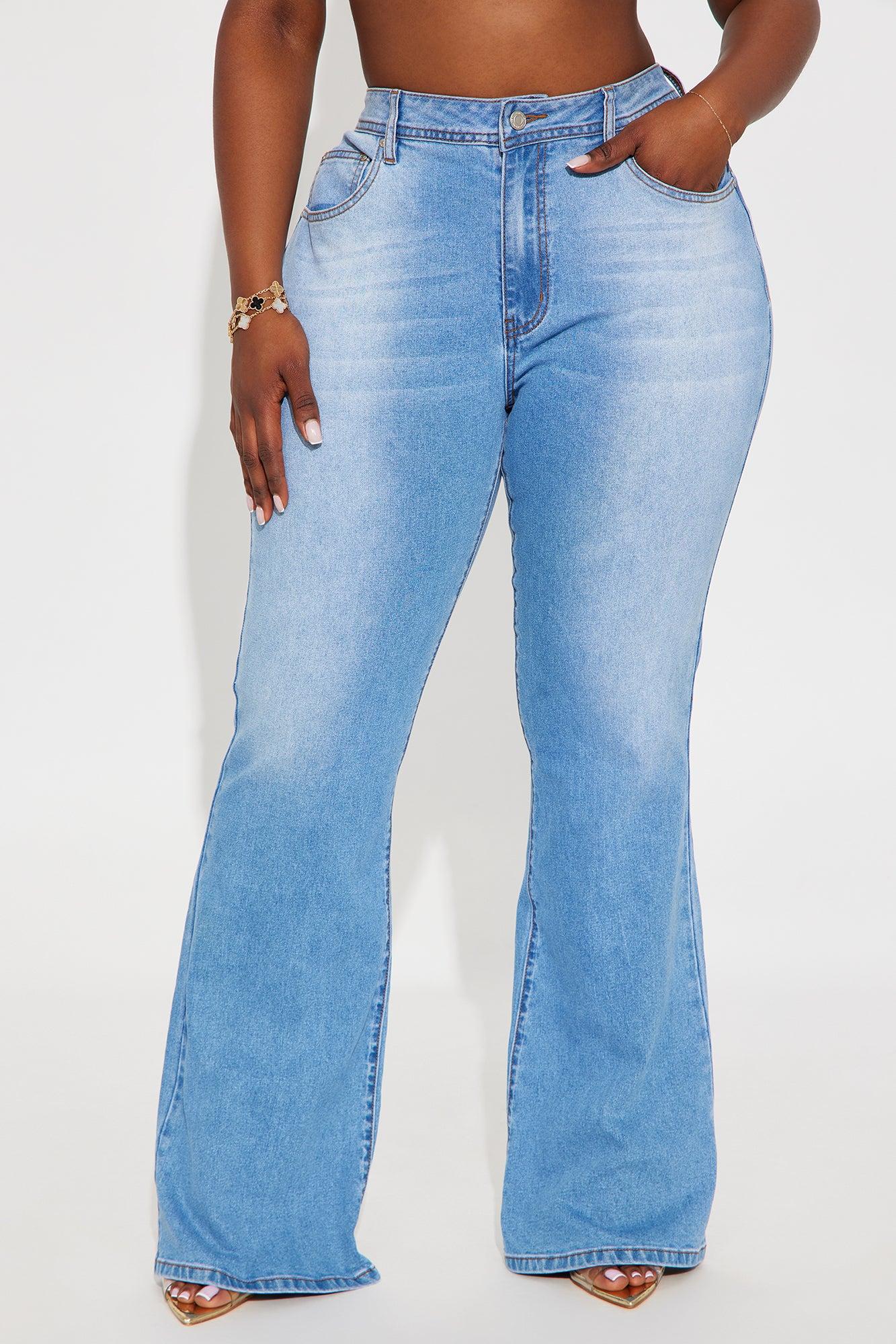 Hold You In Stretch Bootcut Jeans - Medium Wash Female Product Image