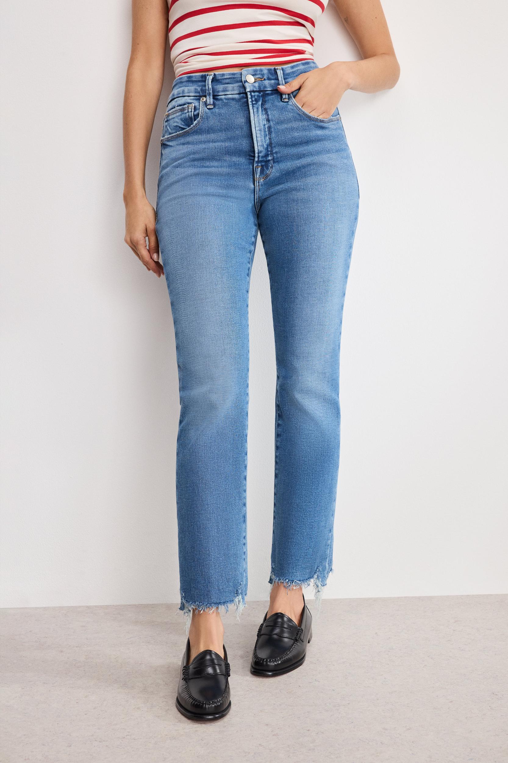 SOFT-TECH GOOD LEGS STRAIGHT JEANS | INDIGO514 Product Image
