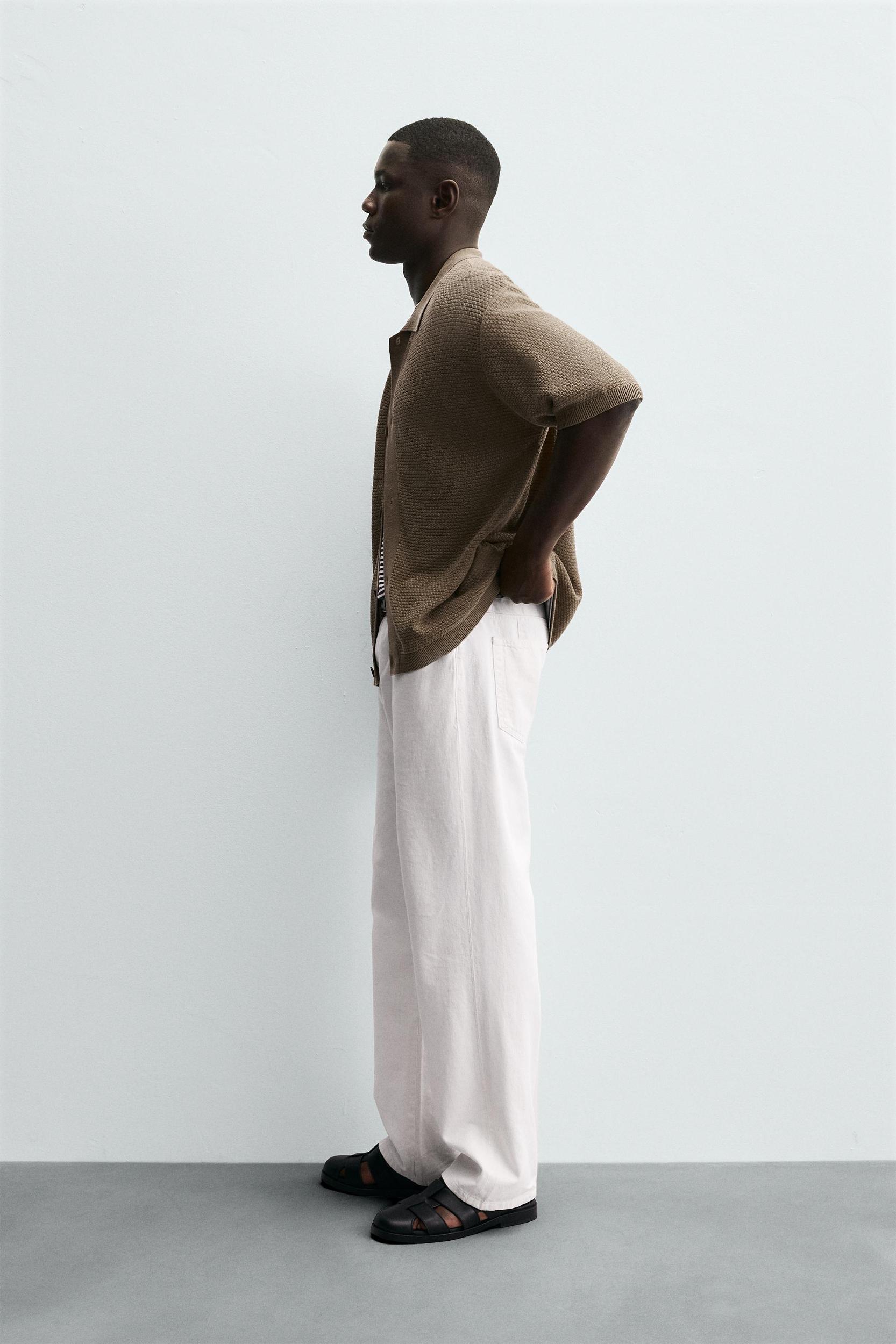 TEXTURED KNIT SHIRT Product Image