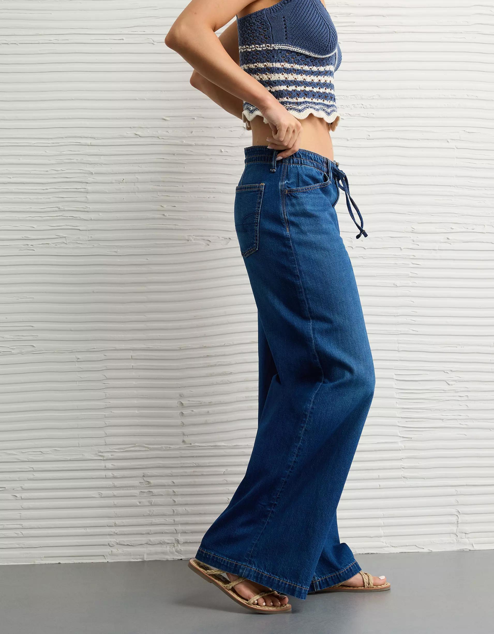 AE Strigid Low-Rise Ultra Wide-Leg Jean Product Image