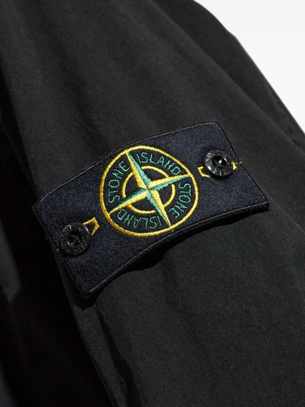 Compass-patch parka jacket Product Image