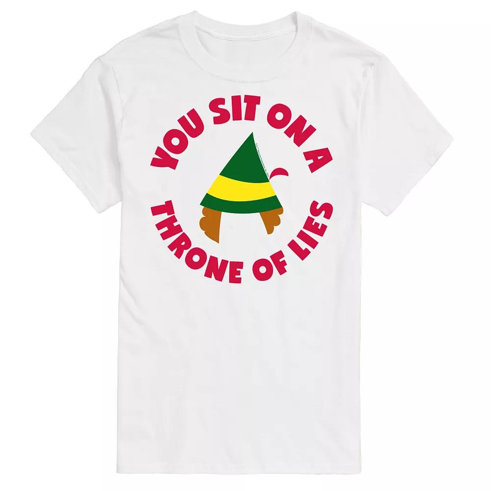 Big & Tall Elf Throne Of Lies Graphic Tee, Men's,  Product Image