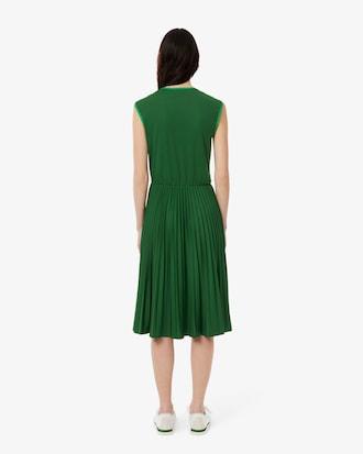 Women's Sleeveless Pleated Dress Product Image