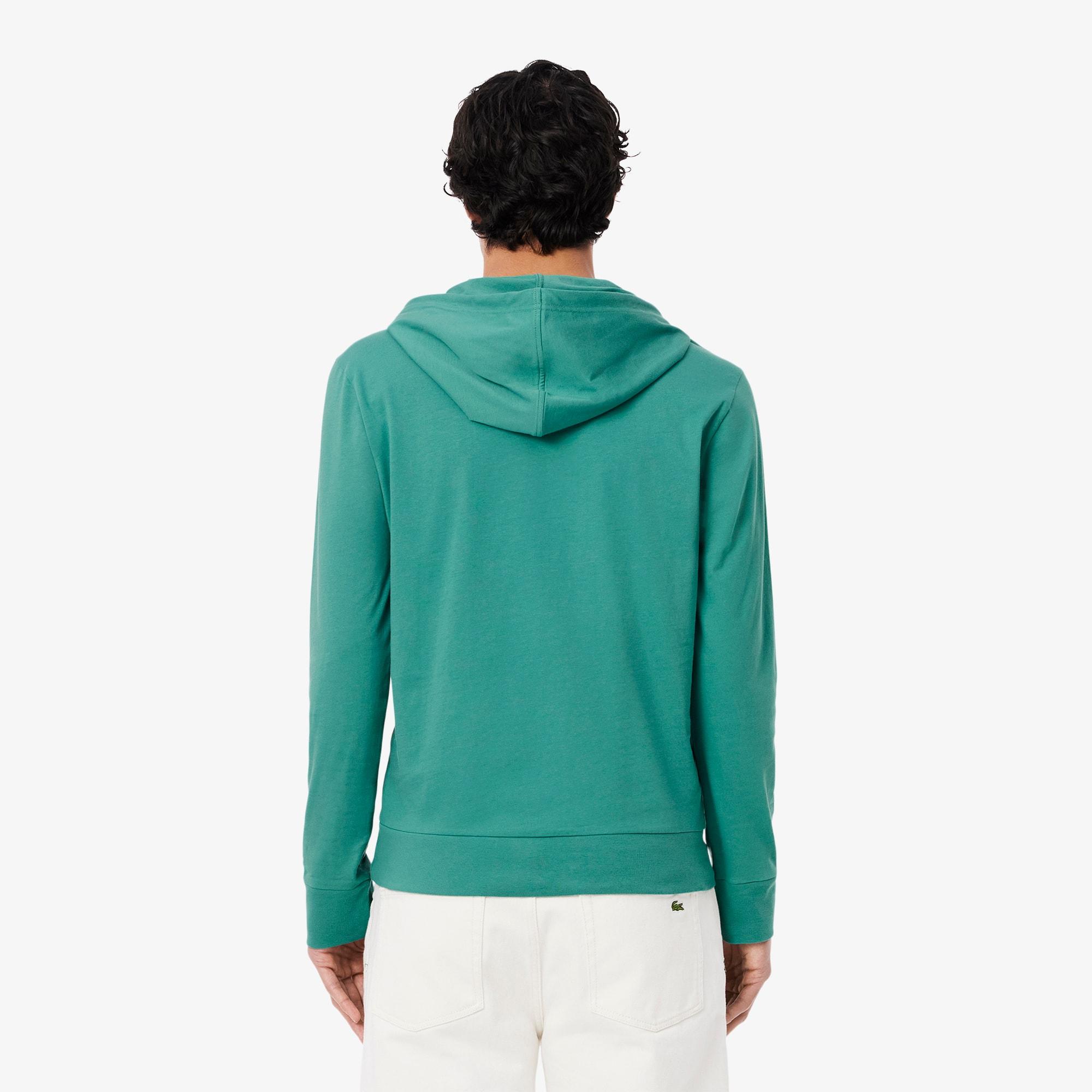 Men's Long Sleeve Hooded T-Shirt Product Image