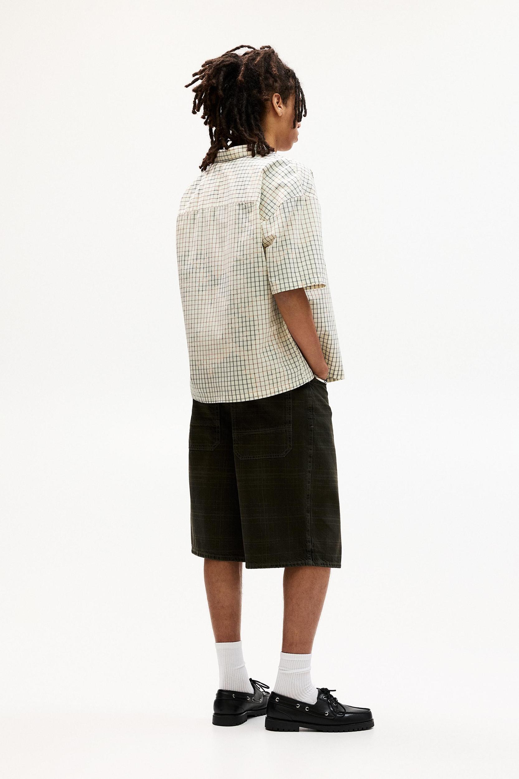 Check short sleeve shirt Product Image