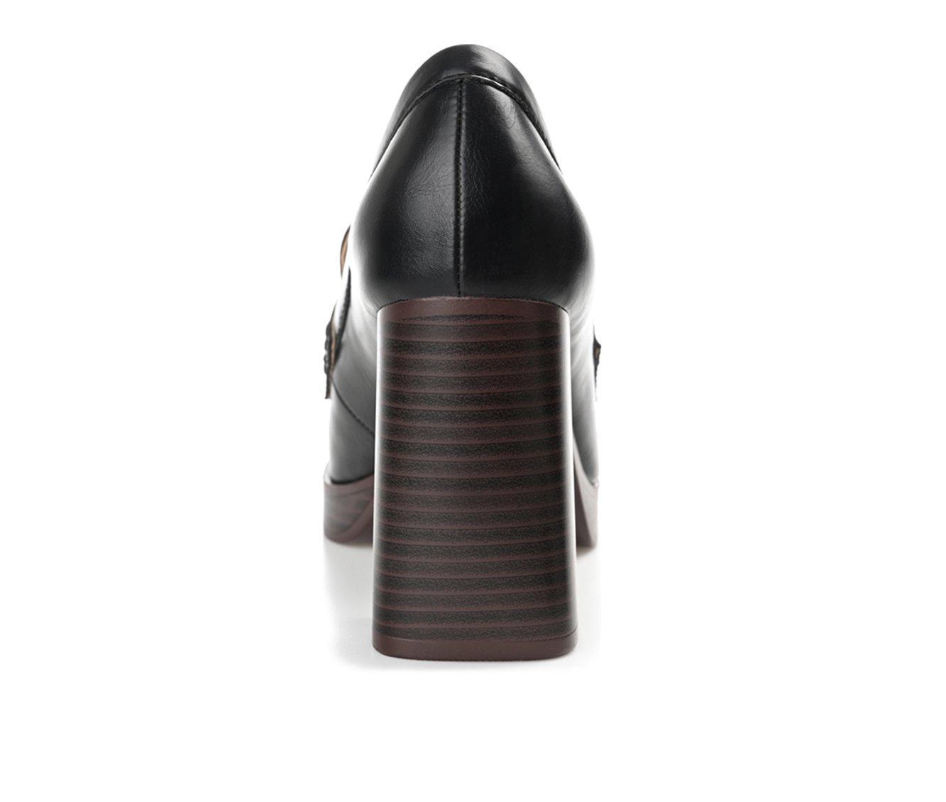 Women's Journee Collection Ezzey Block Heel Platform Loafers Product Image