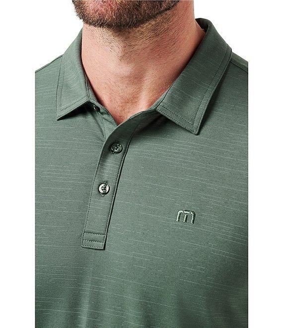 TravisMathew The Heater Performance Stretch Short Sleeve Polo Shirt Product Image
