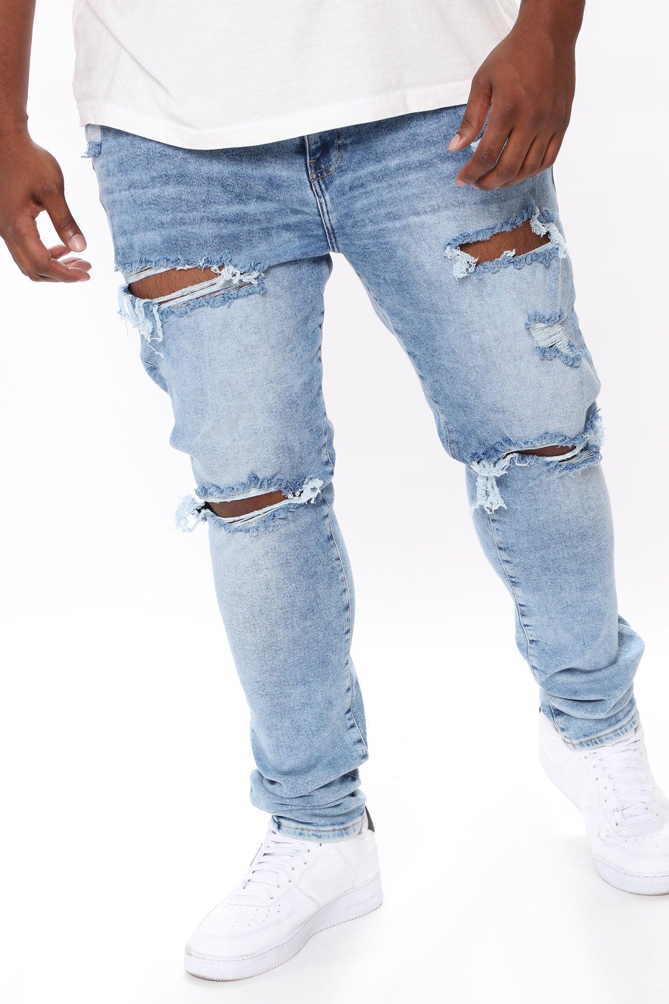 Ride Along Stacked Skinny Jeans - Medium Wash Product Image
