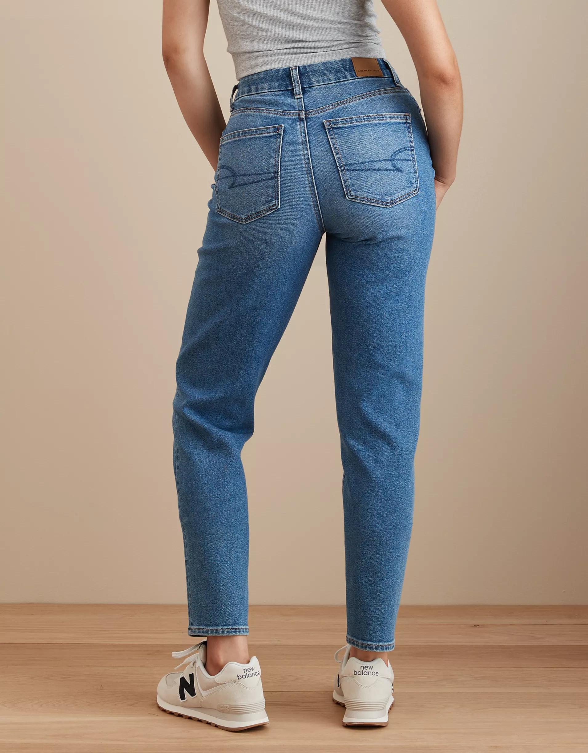 AE Stretch Curvy Mom Jean Product Image
