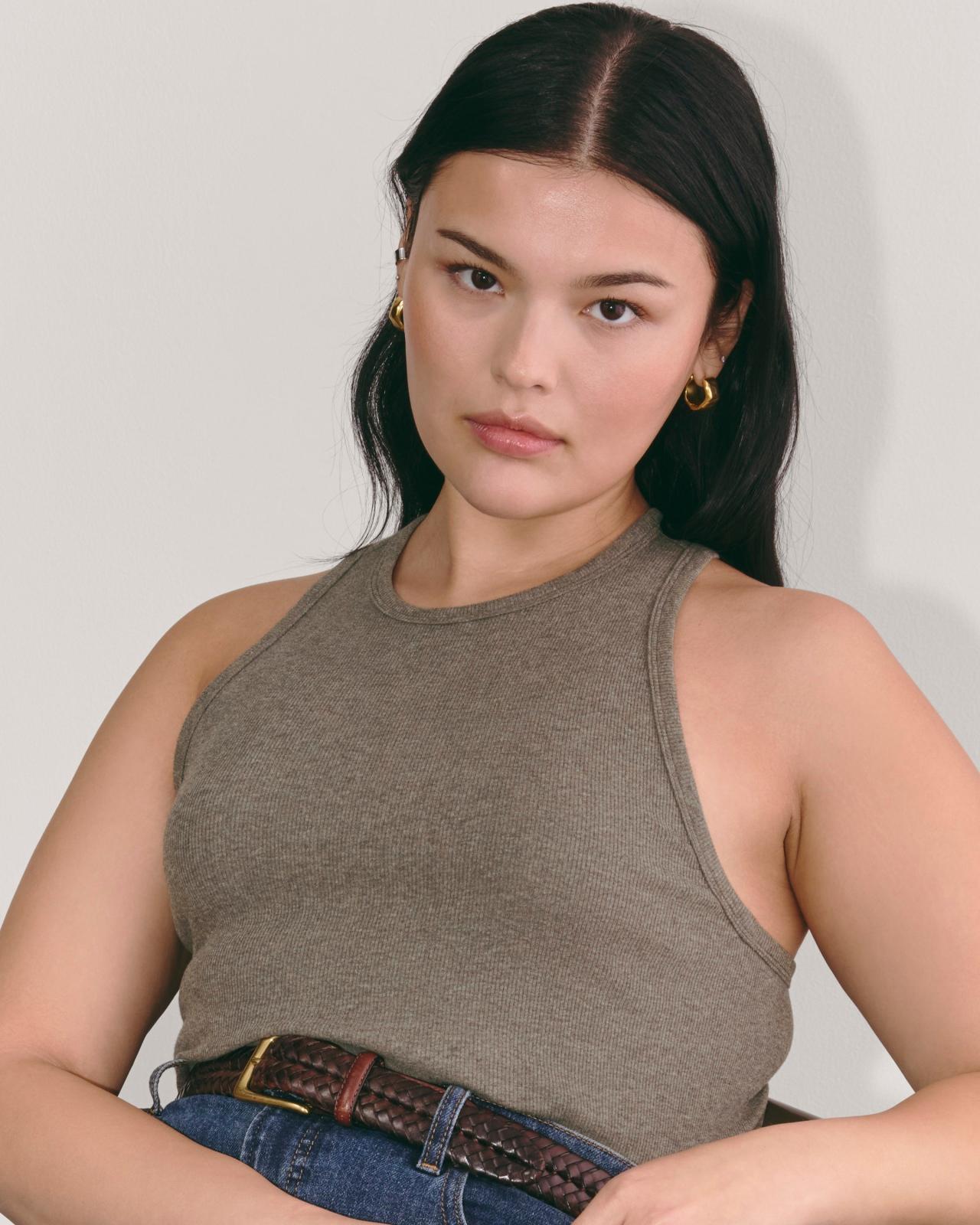 Womens Luxe Rib Racerback Tank by Everlane Product Image