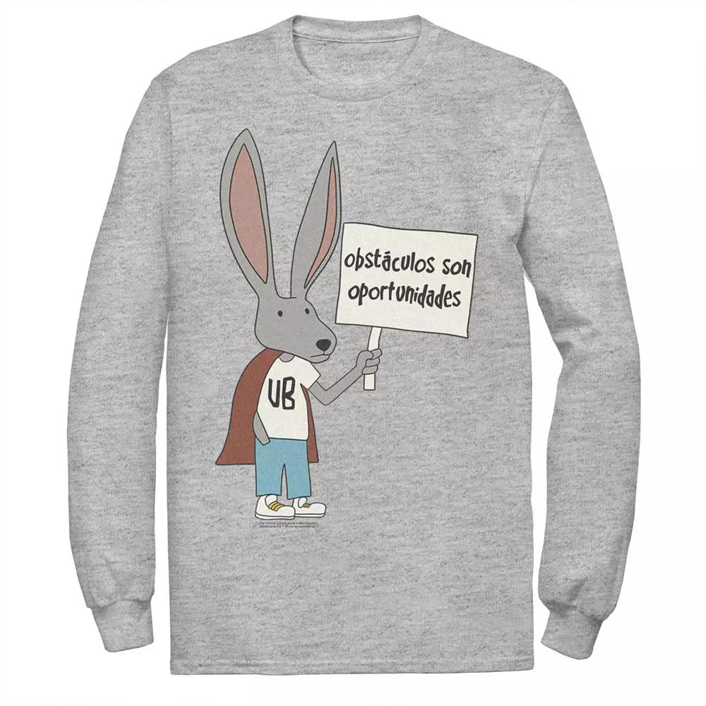 Men's The Suicide Squad Knock Off Bunny Tee, Boy's, Size: Large, Athletic Grey Product Image