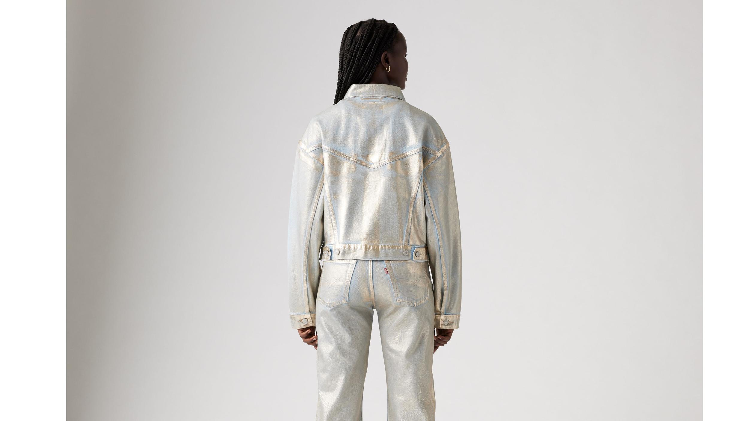 Shrunken '90s Trucker Jacket Product Image