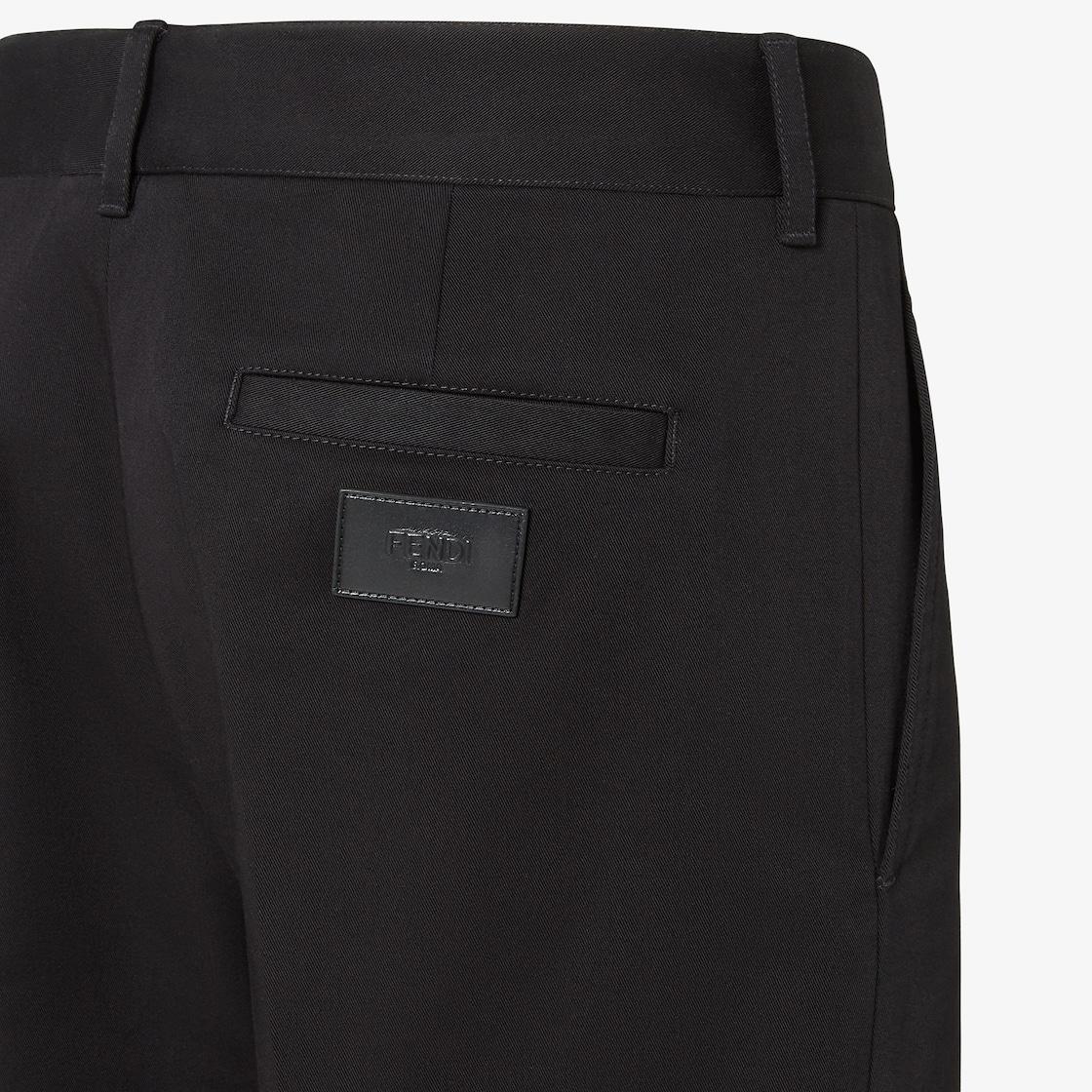 PantsBlack gabardine pants Product Image