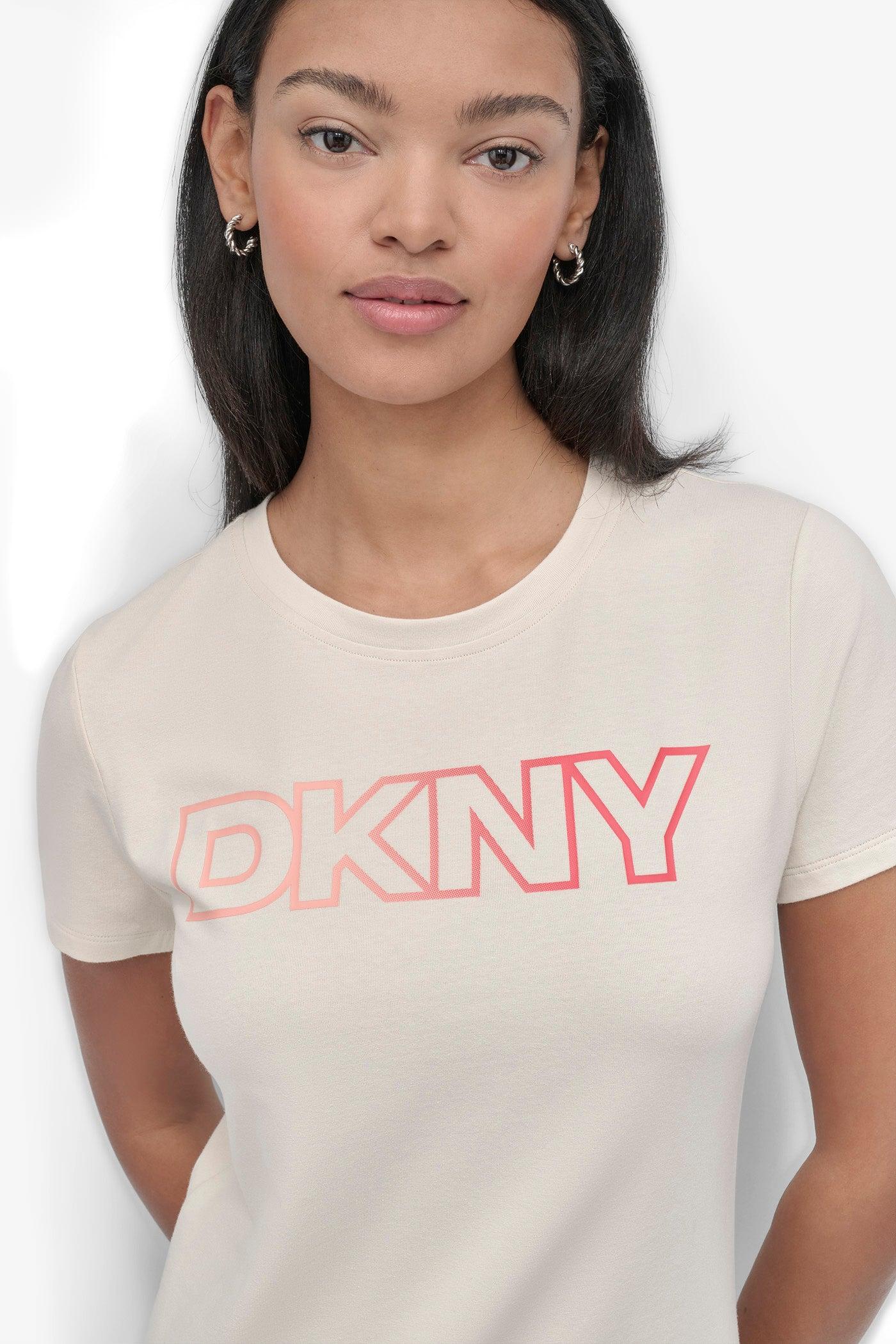 OMBRE OUTLINE LOGO CREW NECK TEE Product Image