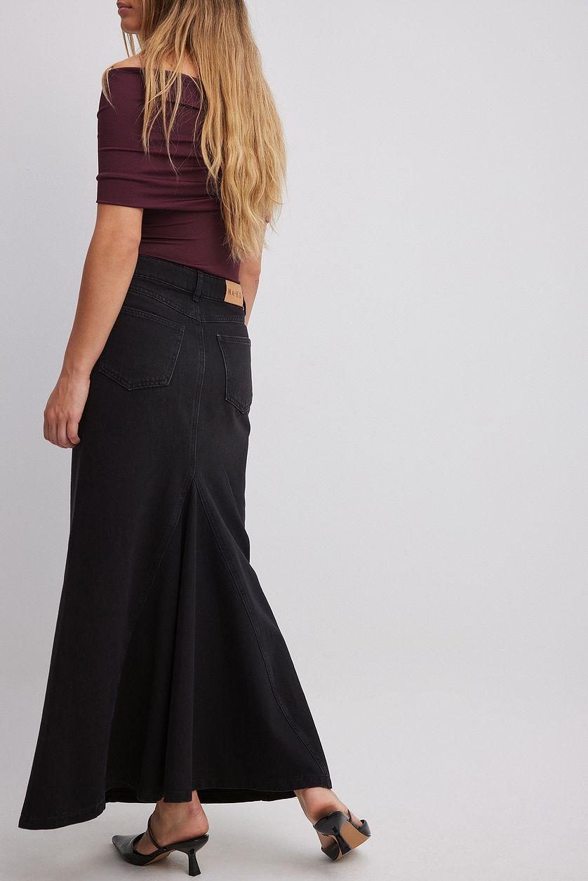 Back Detail Maxi Skirt Product Image