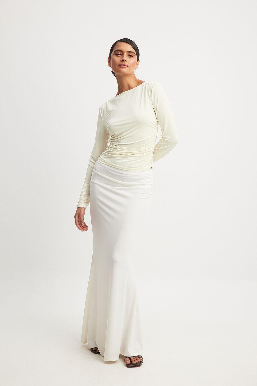 Shiny Drapy Top Product Image