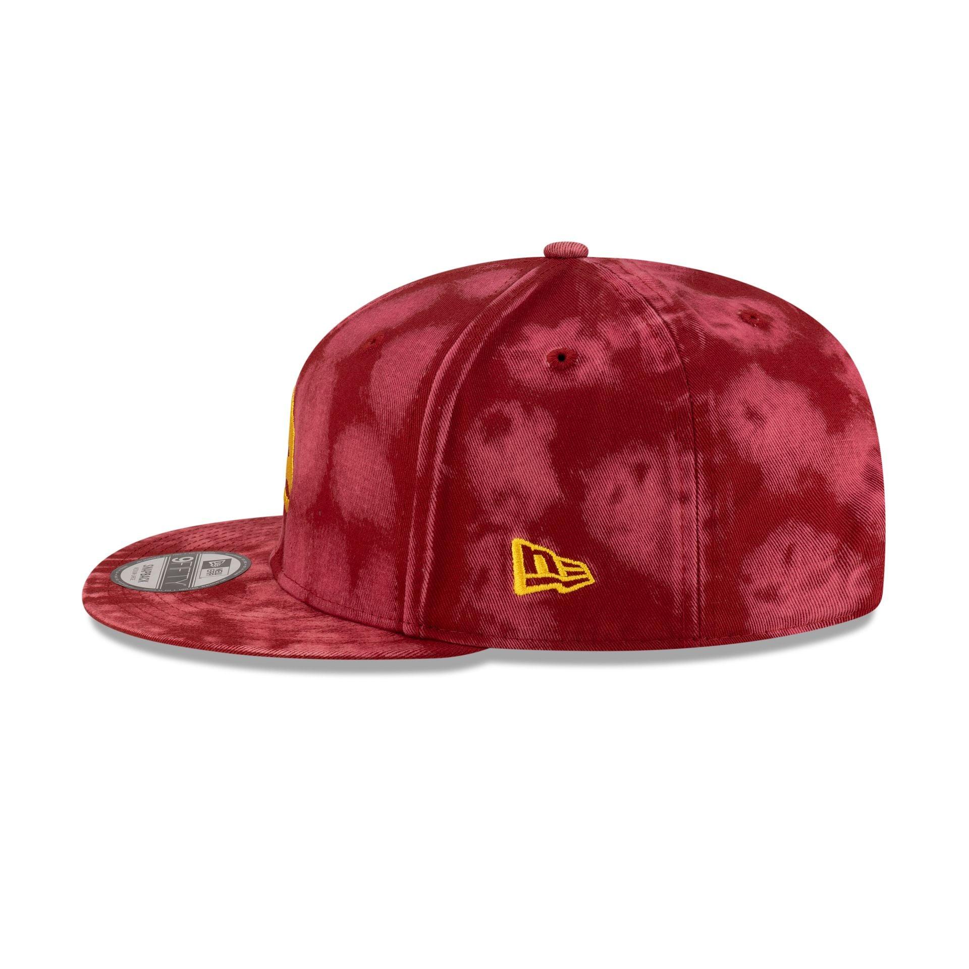 AS Roma Tie Dye 9FIFTY Snapback Hat Male Product Image