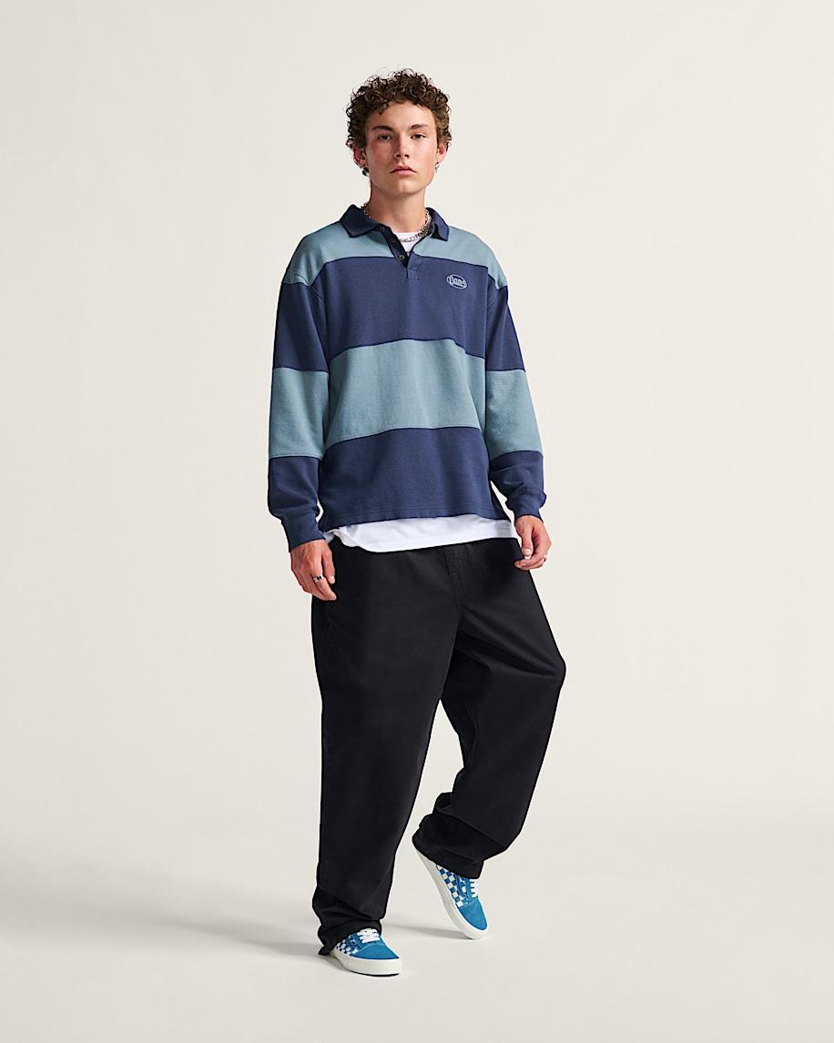 Vans | Range Baggy Tapered Elastic Waist Pant Black Product Image