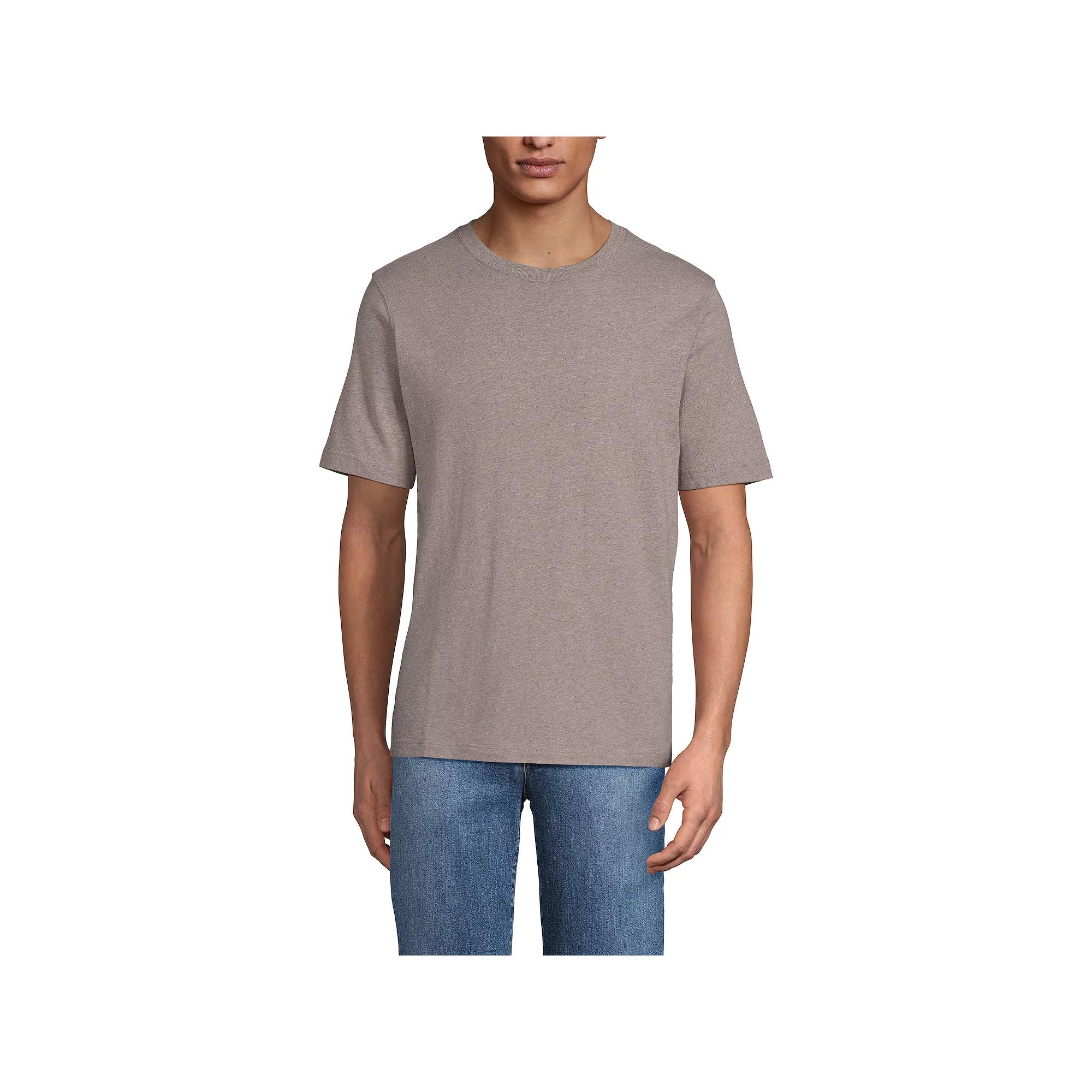 Men's Lands' End Super-T Short Sleeve T-Shirt,  Product Image
