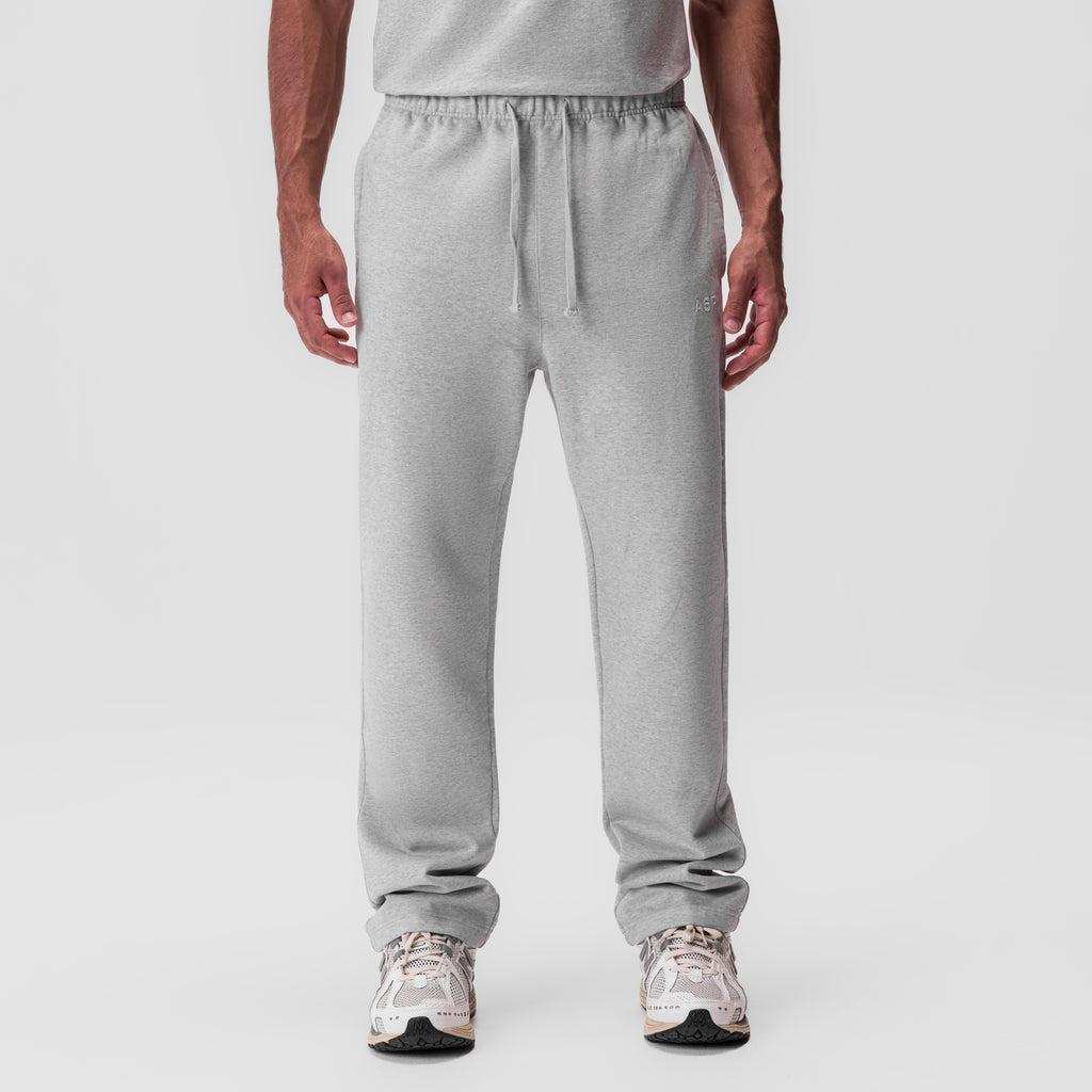 0840. Tech Essential™ Straight Leg Sweats - Heather Grey Product Image