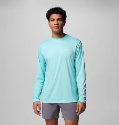 Columbia Mens Terminal Tackle PFG Horizon Line Long Sleeve Shirt- Product Image