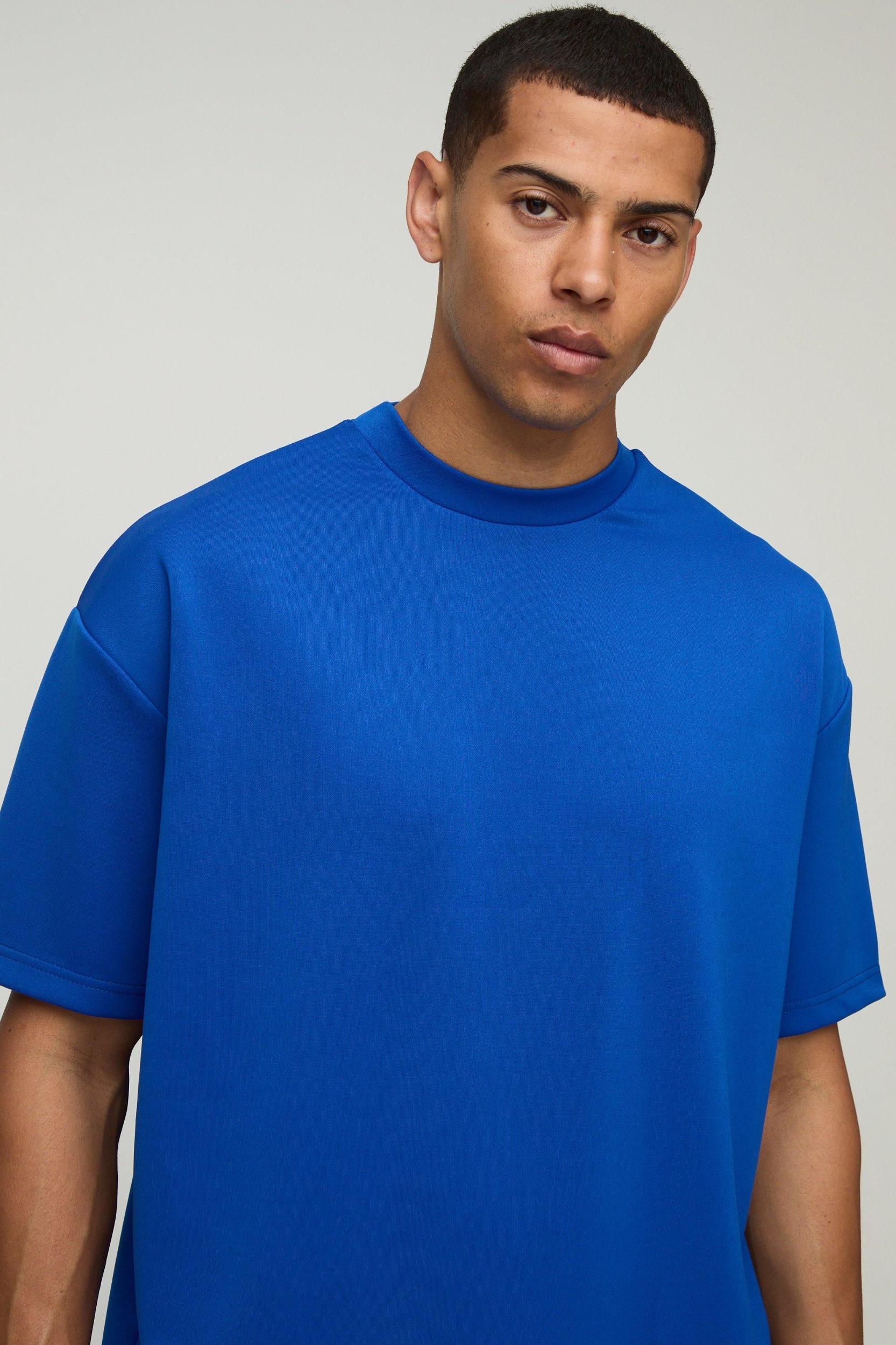 Oversized Scuba T-Shirt | boohooMAN USA Product Image