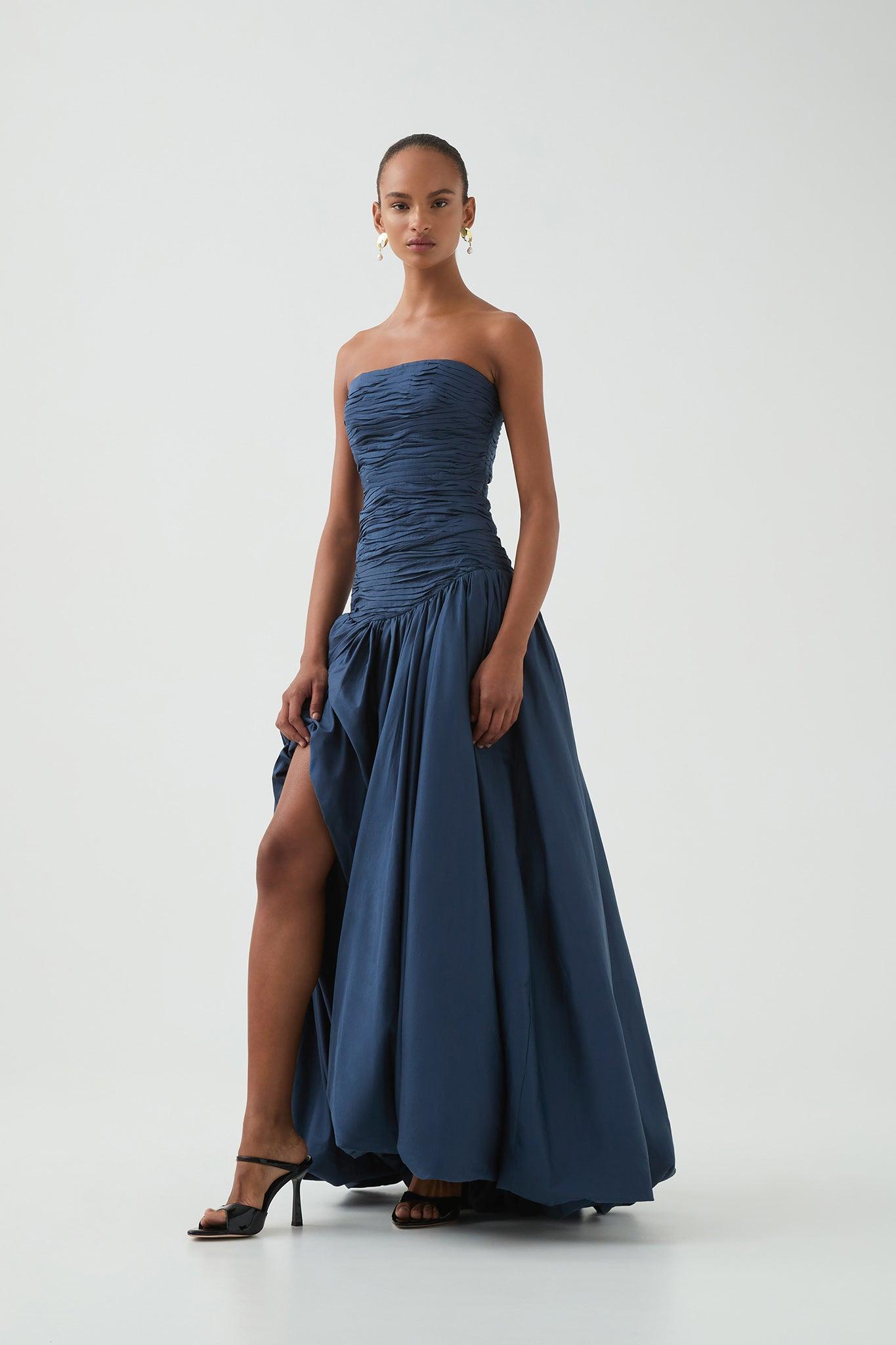 Violette Bubble Hem Mini Dress Product Image