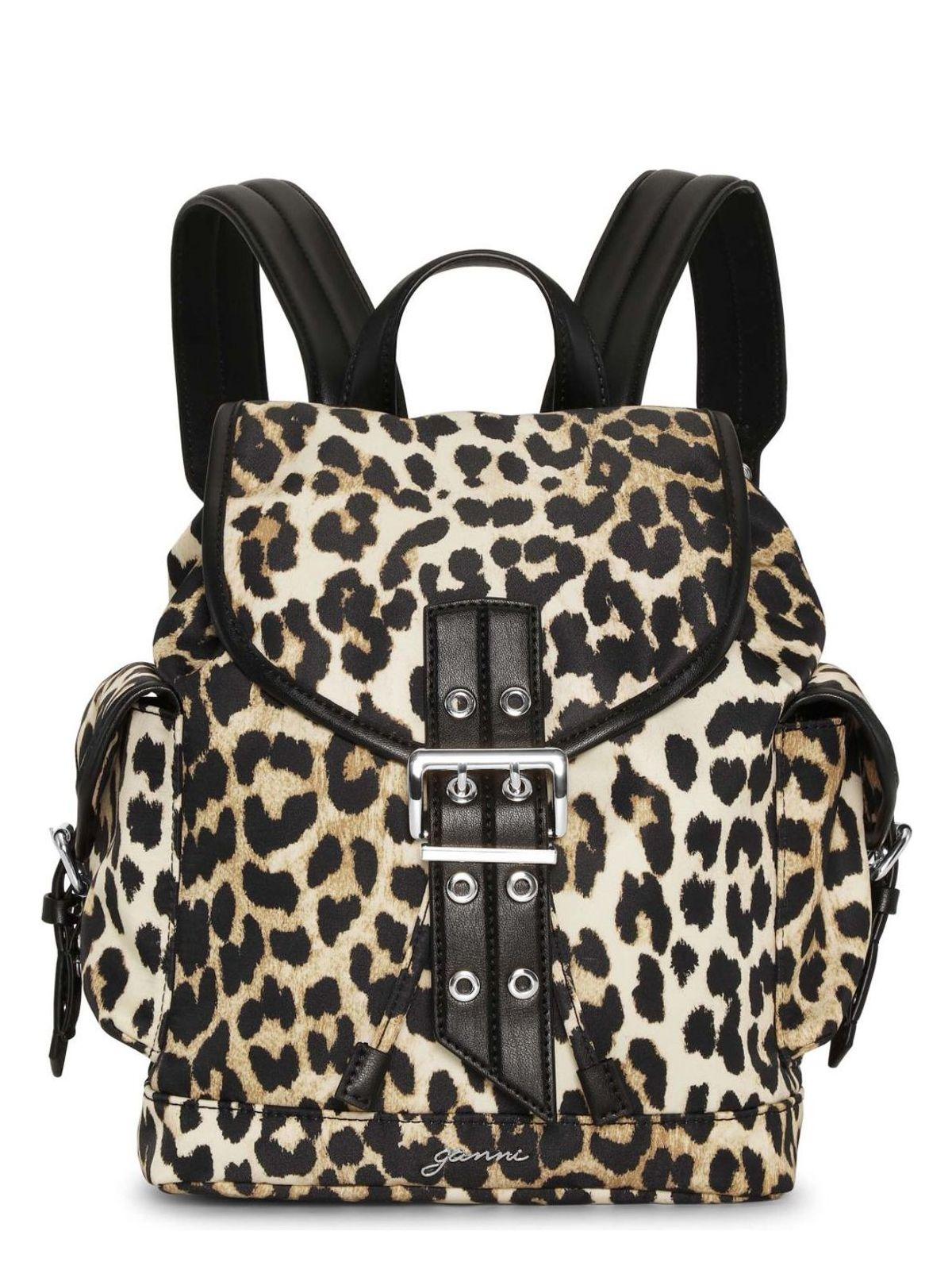 GANNI Women Bucky Small Nylon Backpack In Multicolor Product Image