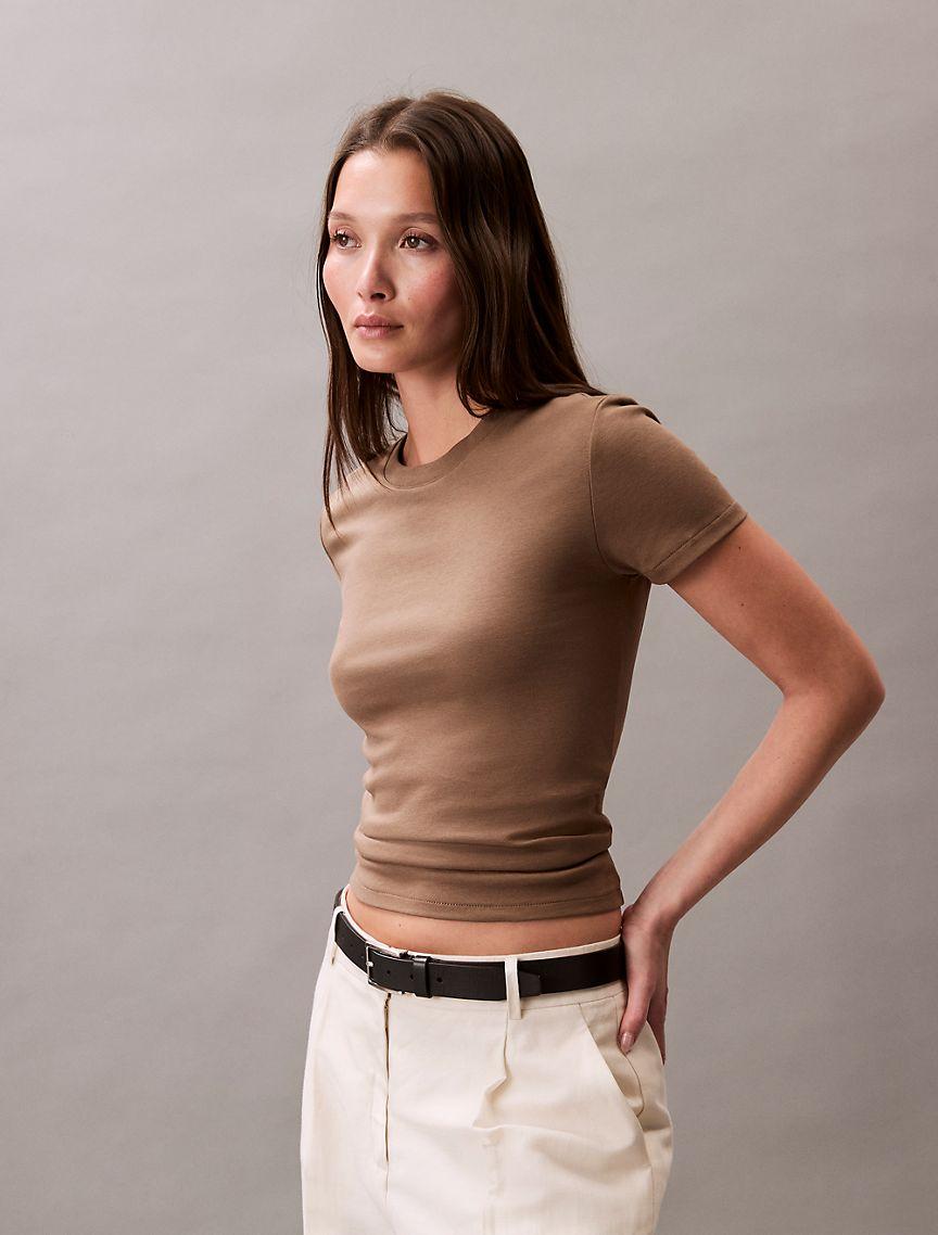 Liquid Cotton Crewneck Tee Product Image