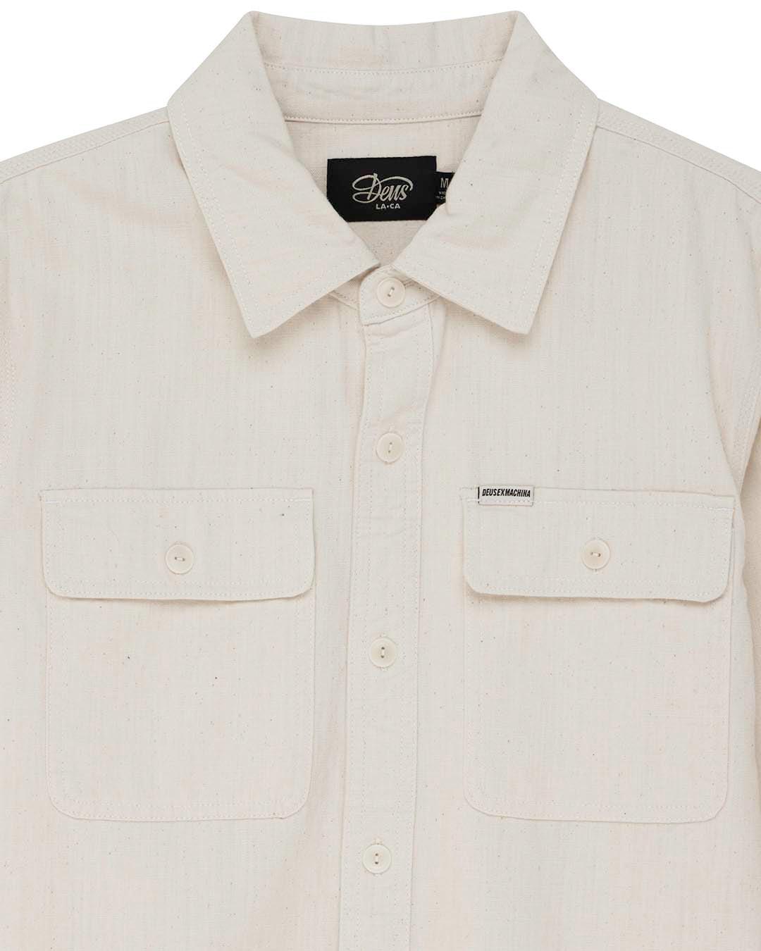 Vacay Chambray Shirt - Natural Product Image