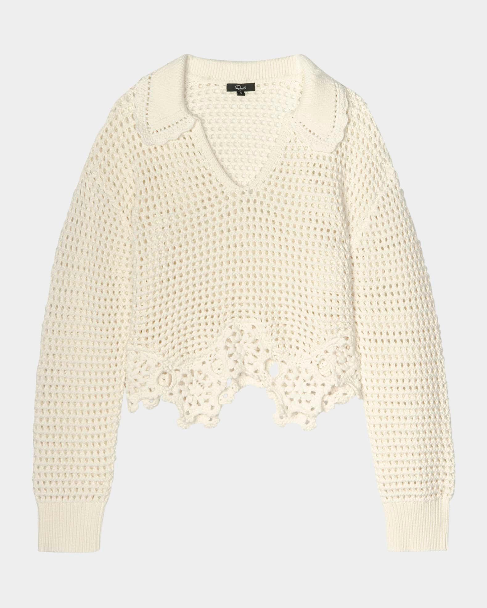 Louise Crochet Sweater Product Image