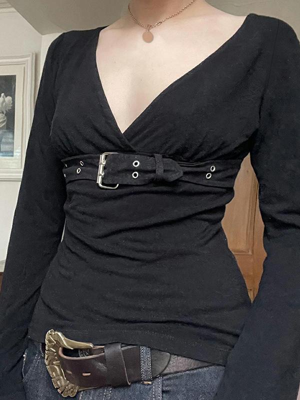 Snap Fasteners Long Sleeve Product Image