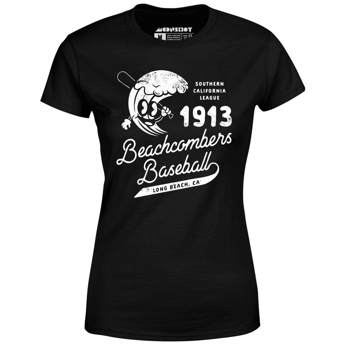 Long Beach Beachcombers - California - Vintage Defunct Baseball Teams - Women's T-Shirt Female Product Image