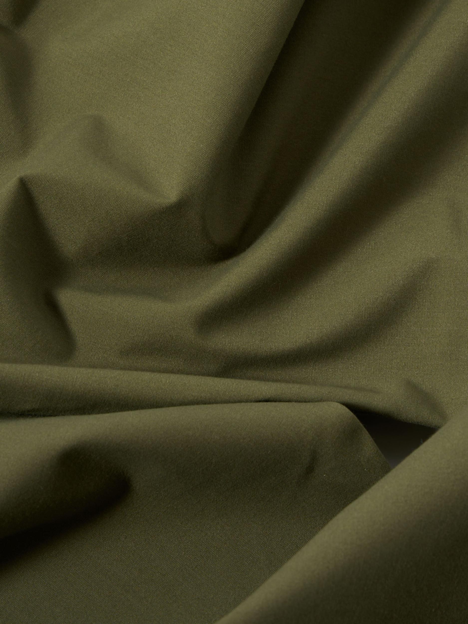 Olive Recycled Polytech Pleated Track Short Product Image