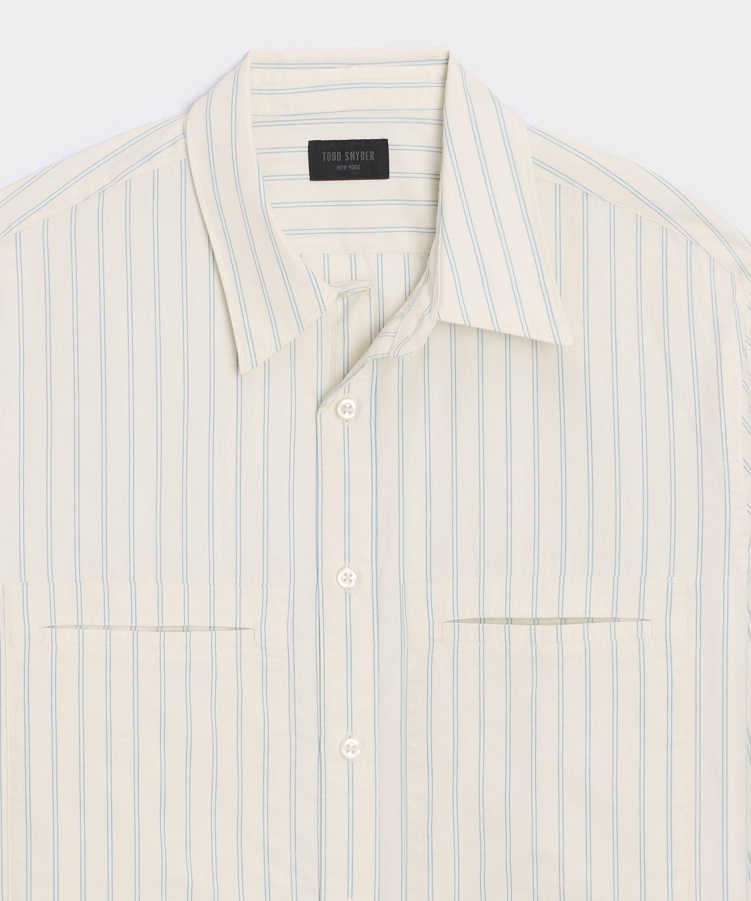Welt Pocket Poplin Big Shirt Product Image