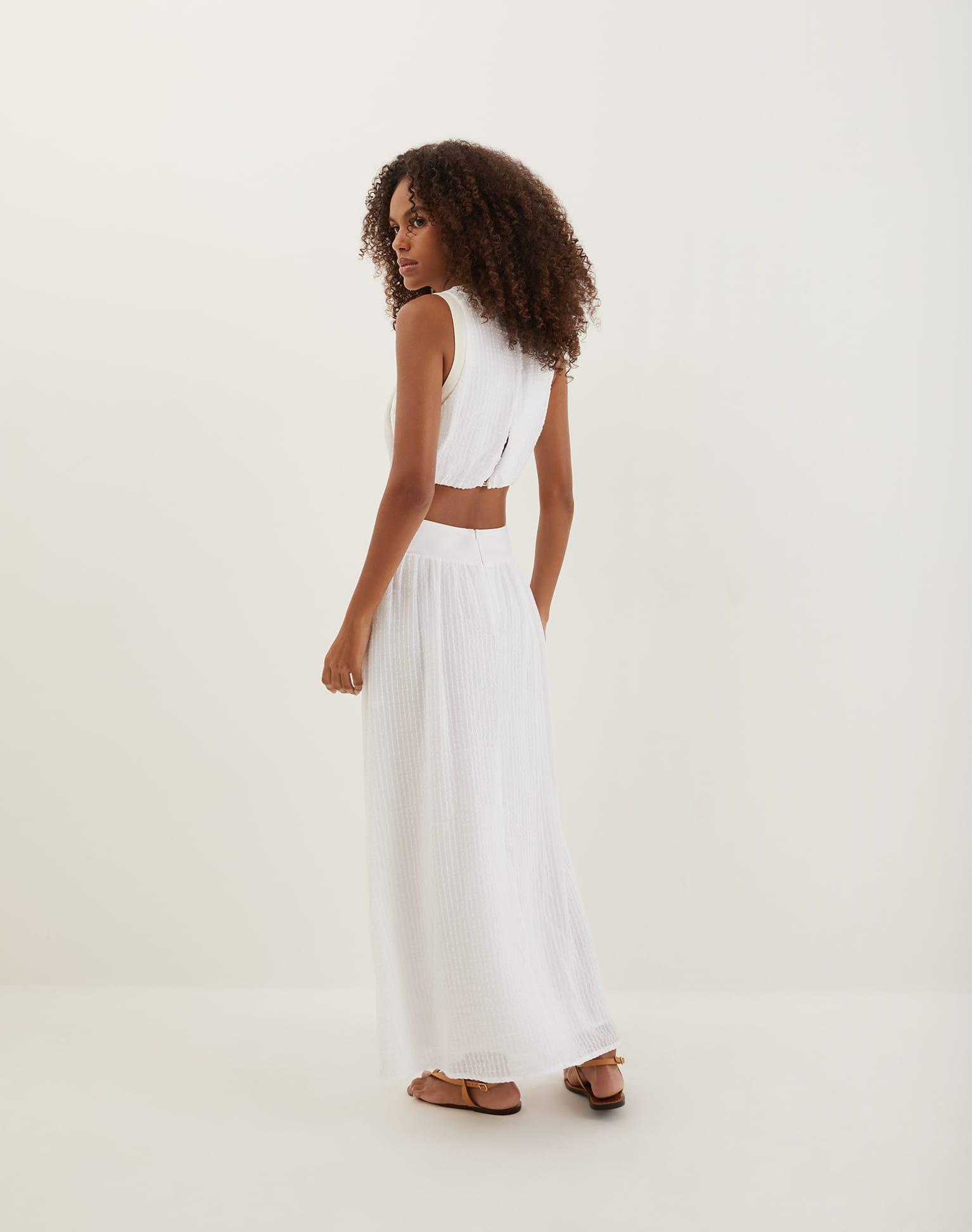 Anai Maxi Dress - Off White Product Image