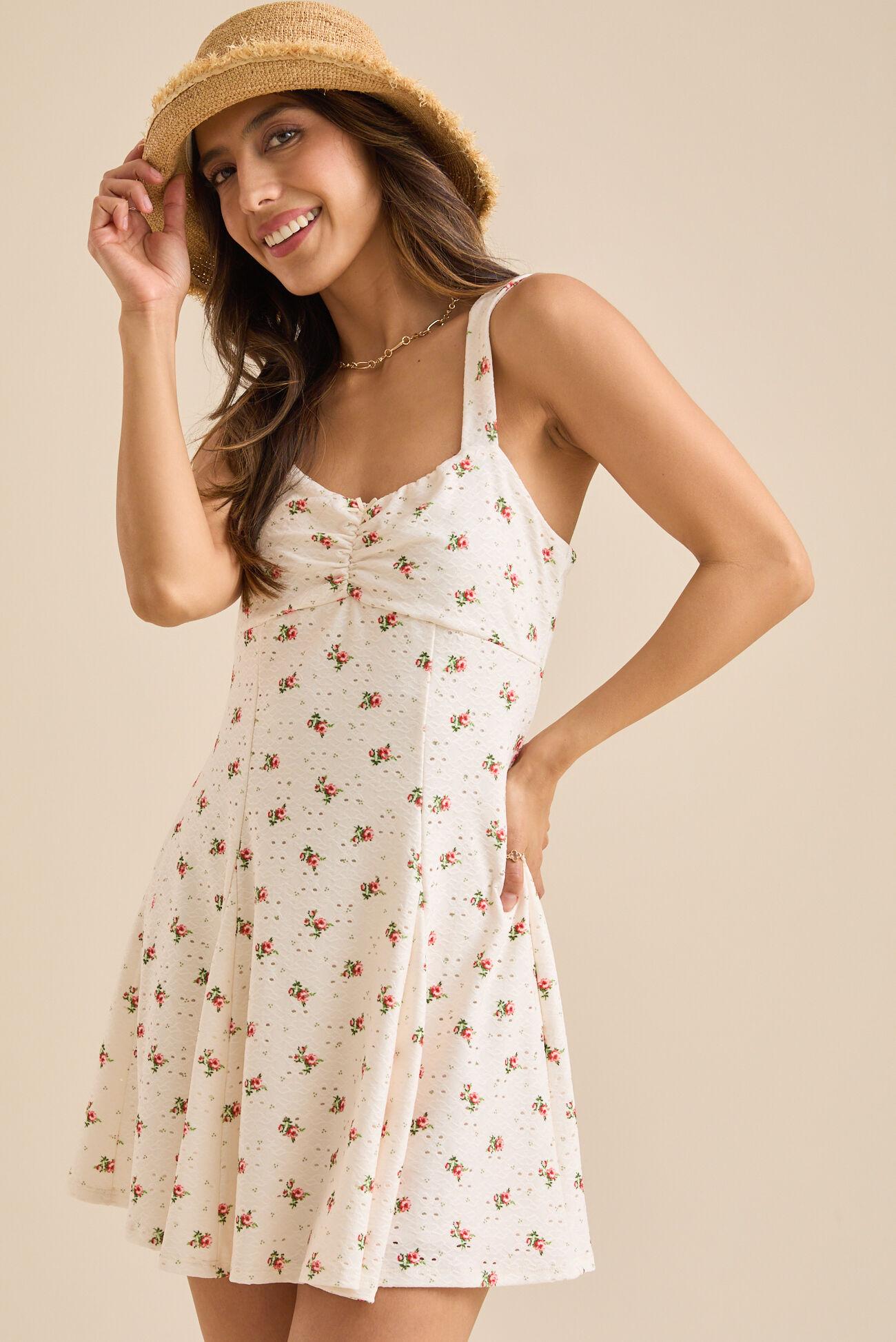 Beverly Floral Mini Dress Product Image