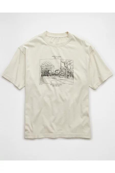 AE Boxy Logo Graphic T-Shirt Men's Product Image
