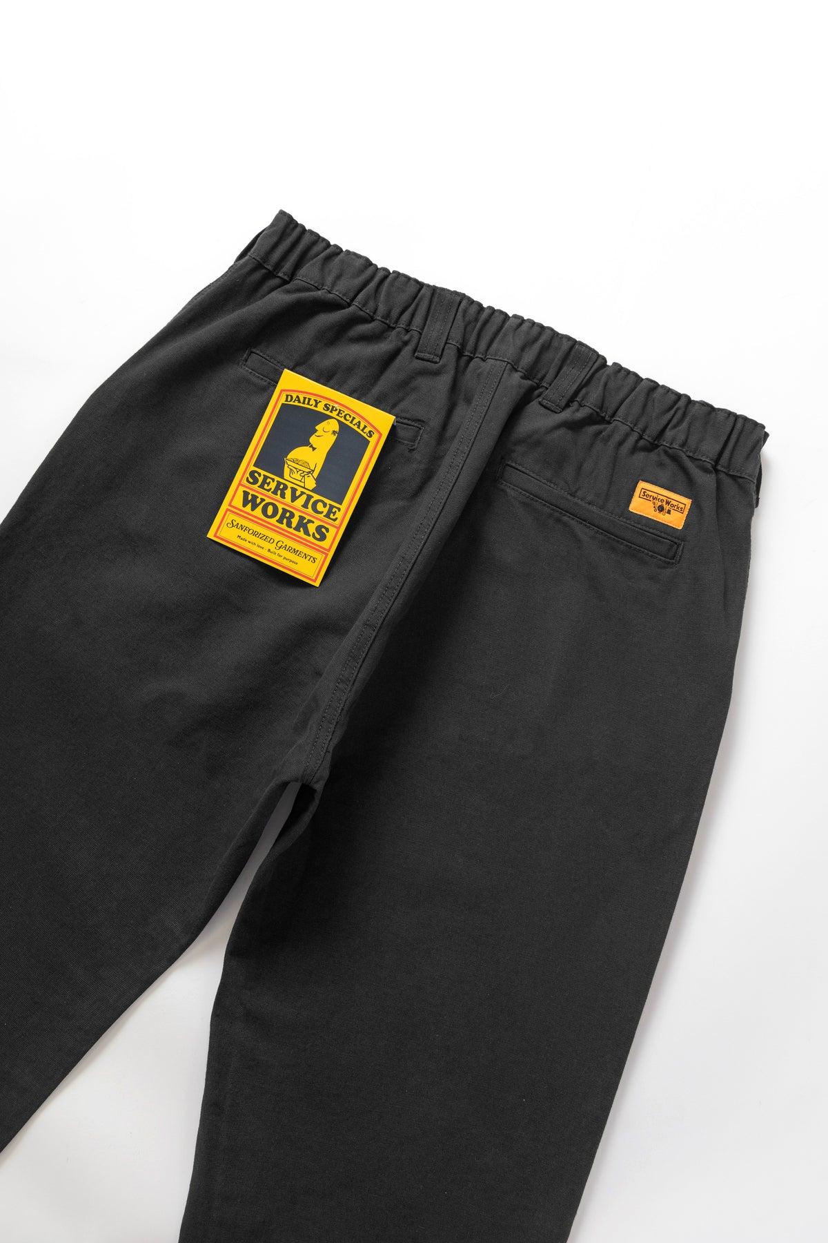 Canvas Waiters Pant - Black Product Image